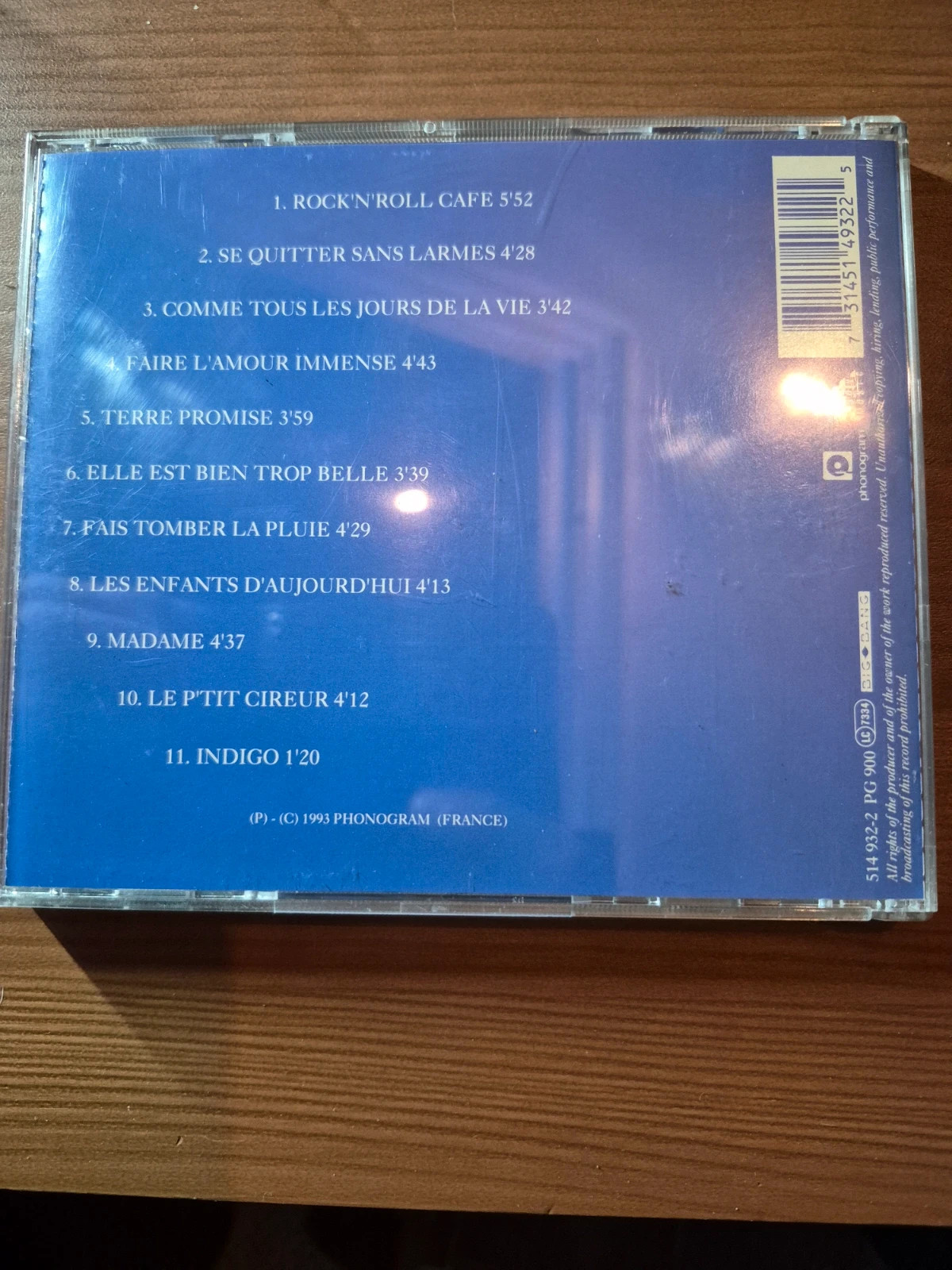 Cd audio François Feldman (indigo) 2