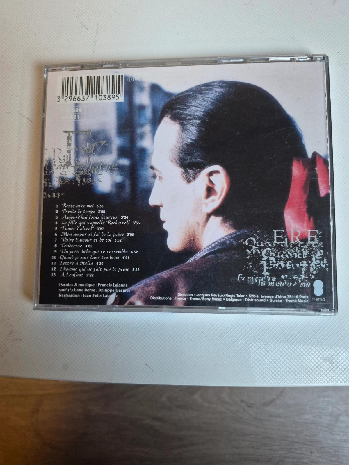 Cd audio Francis Lalanne(tendresses) 2