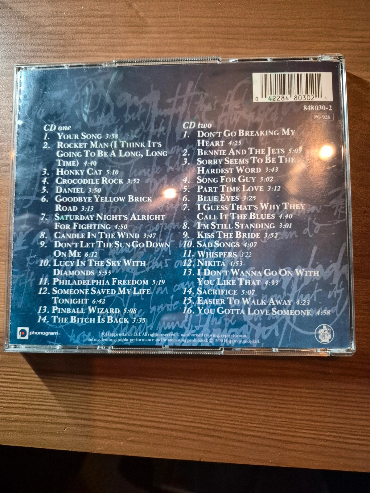 Double cd audio The Very Of Elton John 2