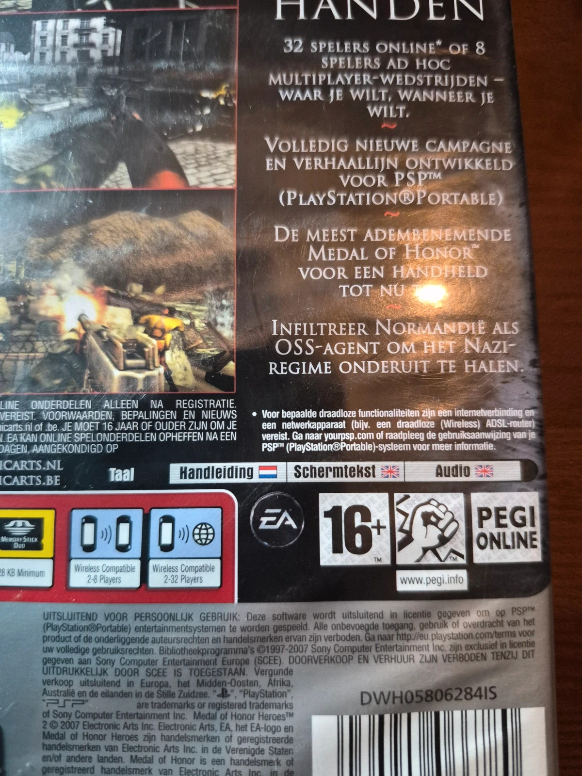 Jeu Medal of Honor Heroes 2 (anglais/néerlandais) 3