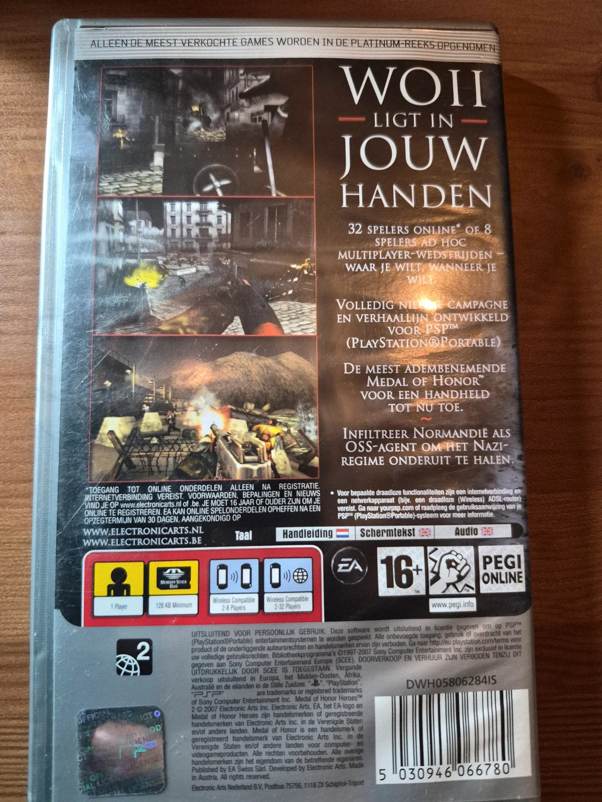 Jeu Medal of Honor Heroes 2 (anglais/néerlandais) 2