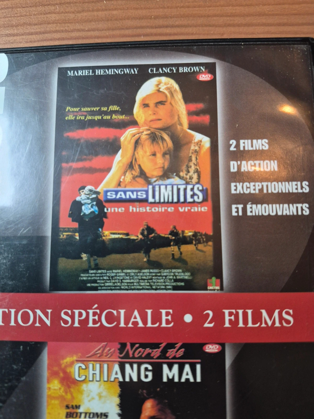 Dvd avec 2 film sans limites et chiang mai 2