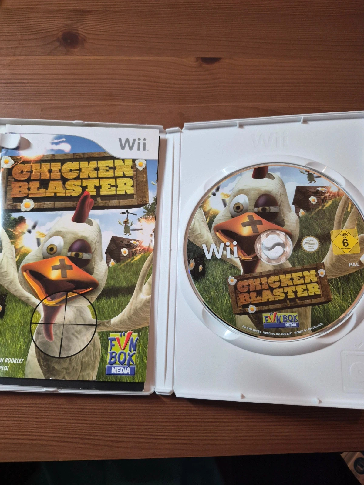Jeu Chicken blaster pour Wii complet 4