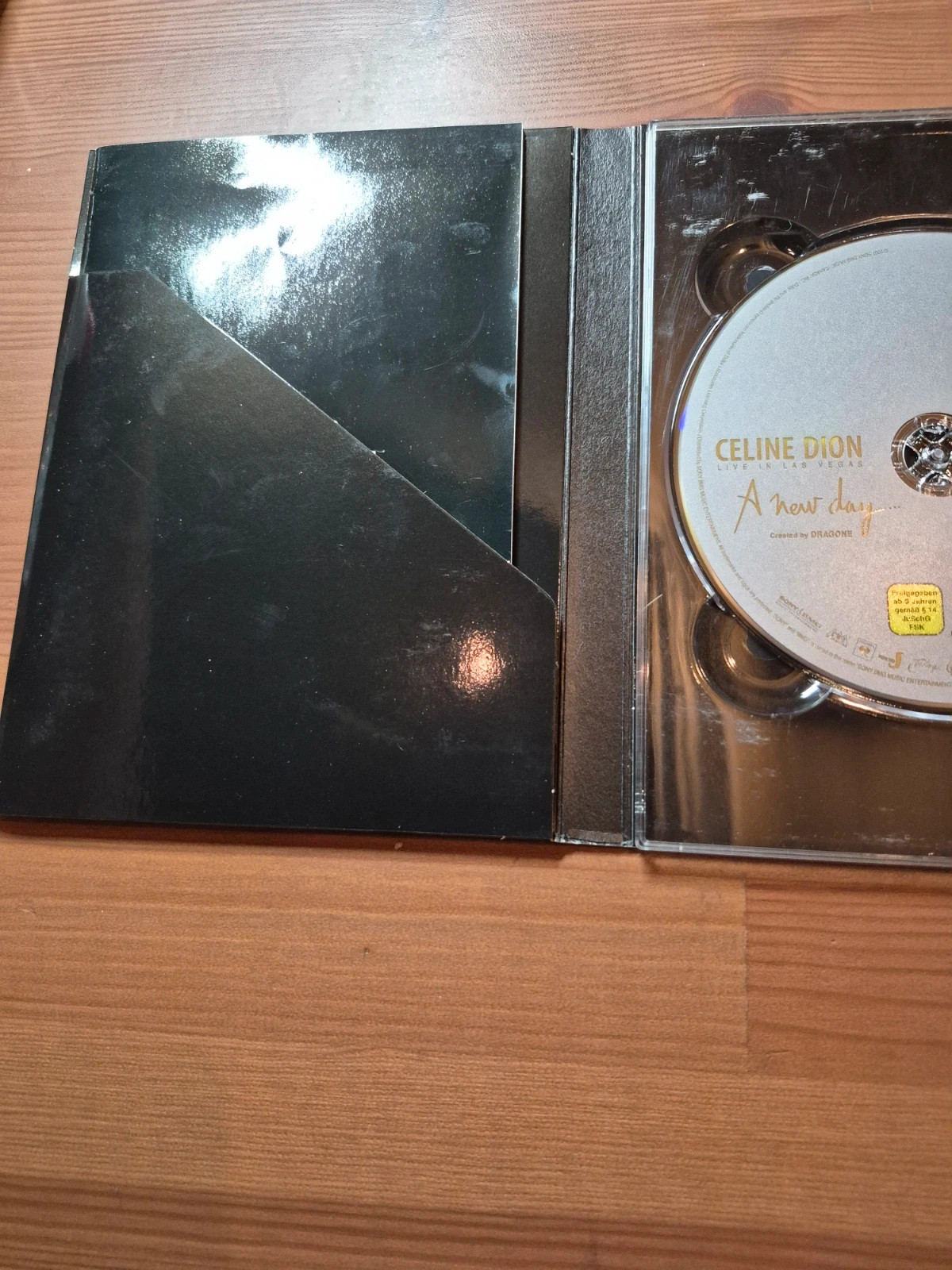 Coffret dvd Céline dion live in vegas 4