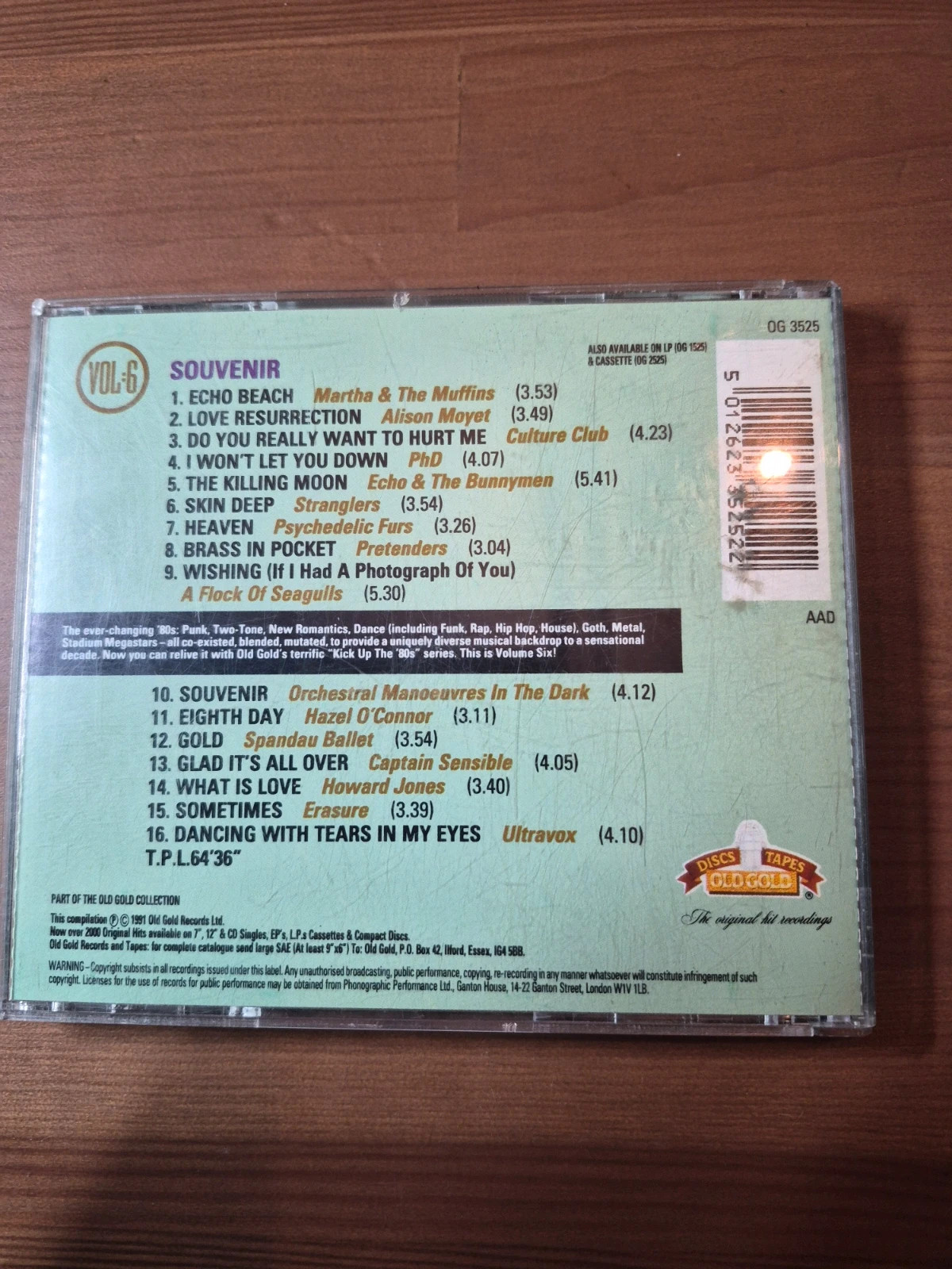 Cd audio a kich up eighties vol 6 2