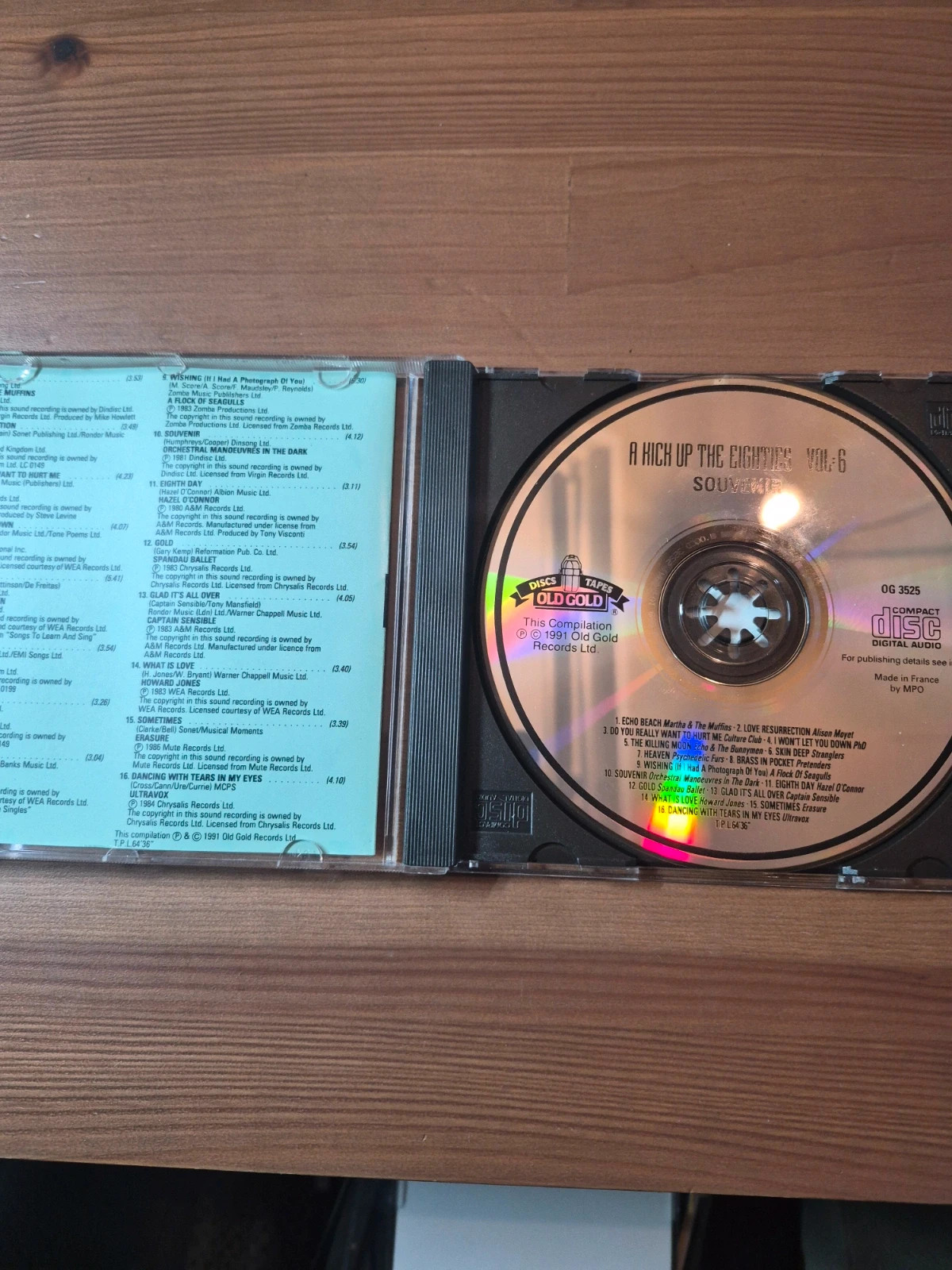 Cd audio a kich up eighties vol 6 3