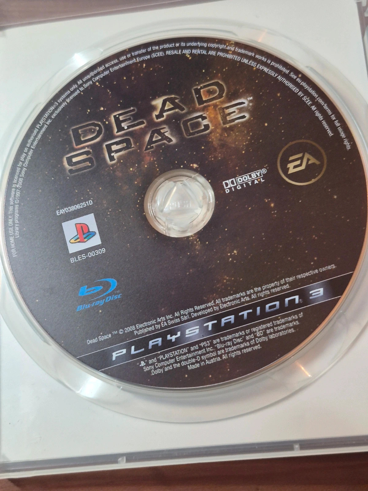 Jeu Dead Space pour PS3 complet 5