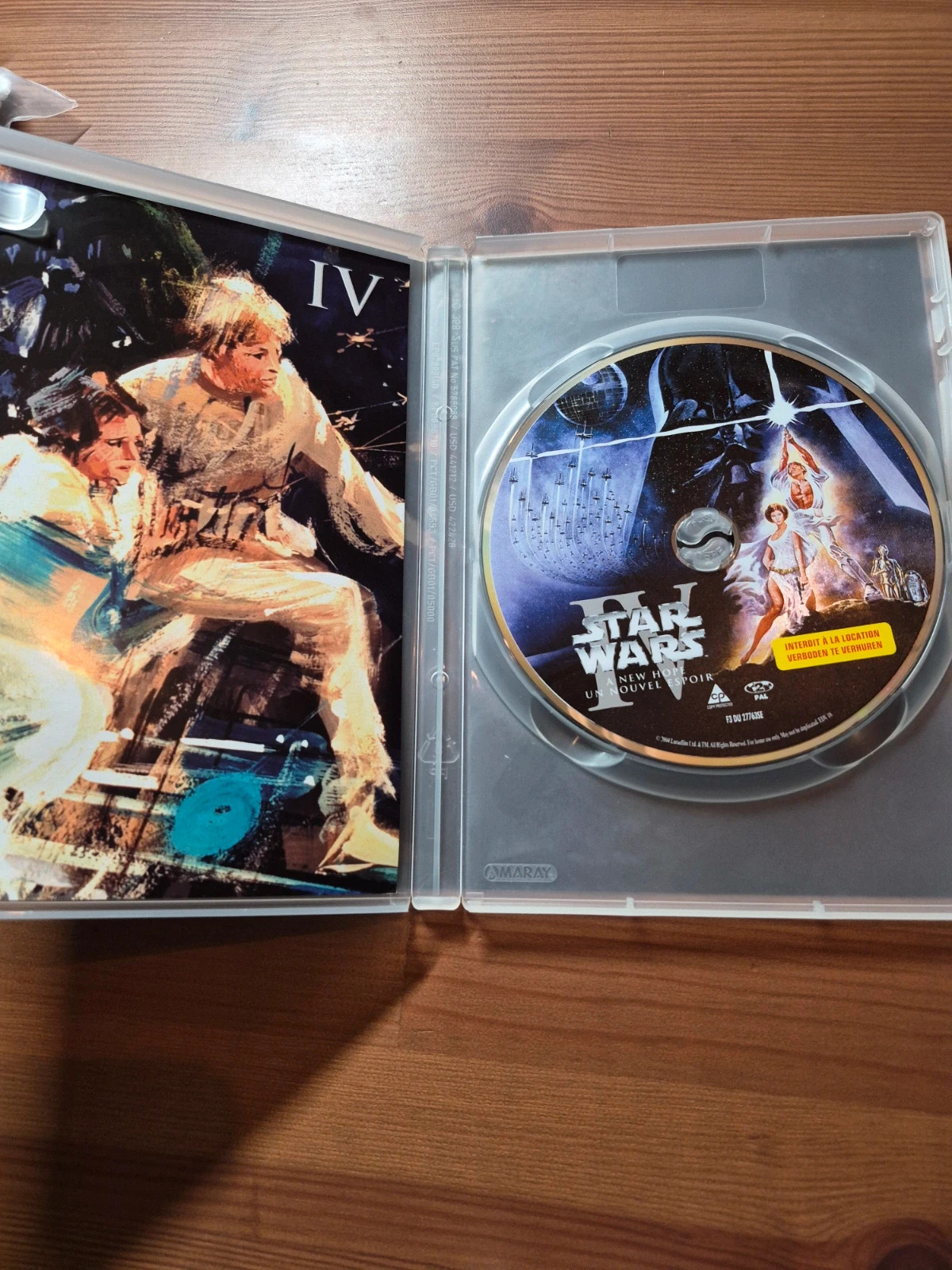 Dvd Star wars un nouvel espoir 5