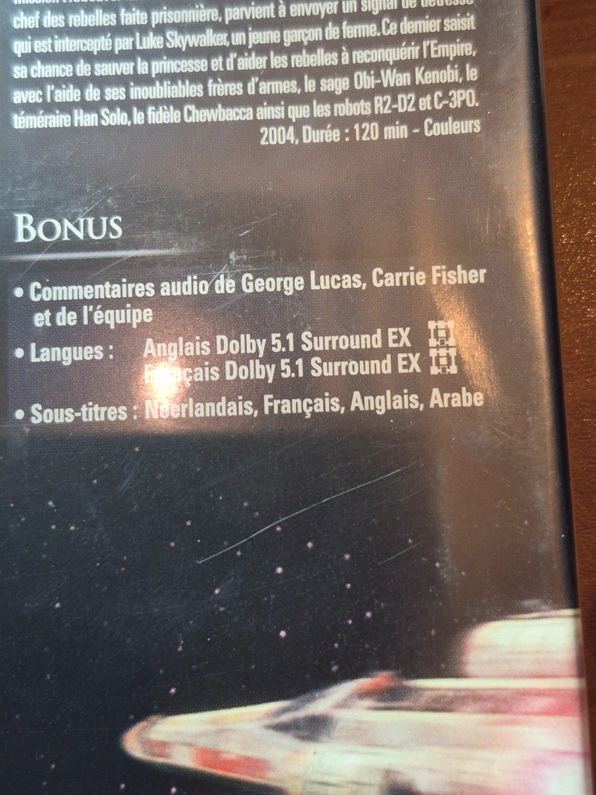 Dvd Star wars un nouvel espoir 3