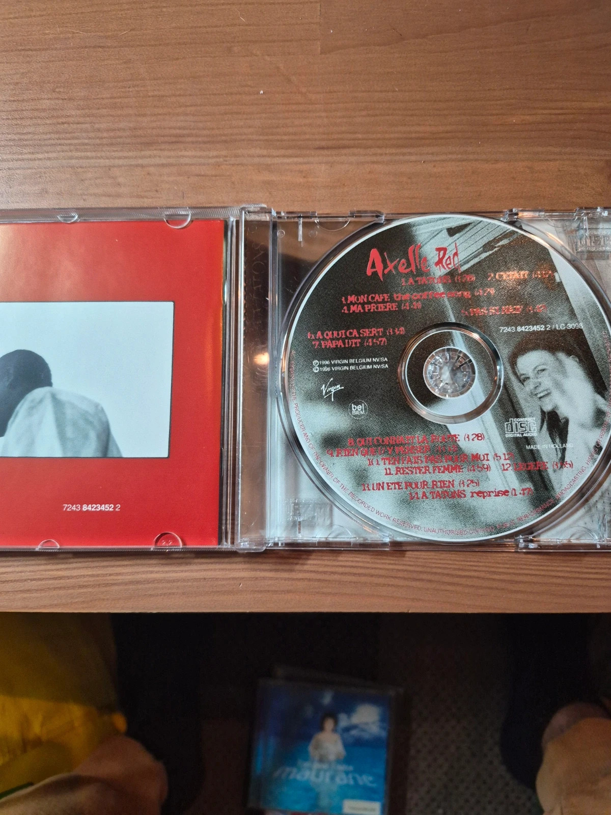 Cd audio Axelle Red ( a tatons) 3