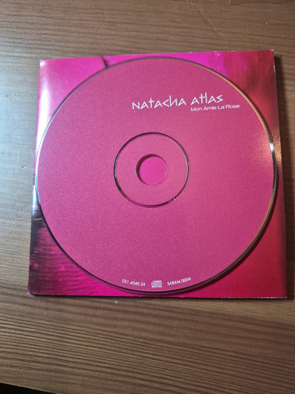 Cd audio Natacha Atlas (mon ami la rose) 3