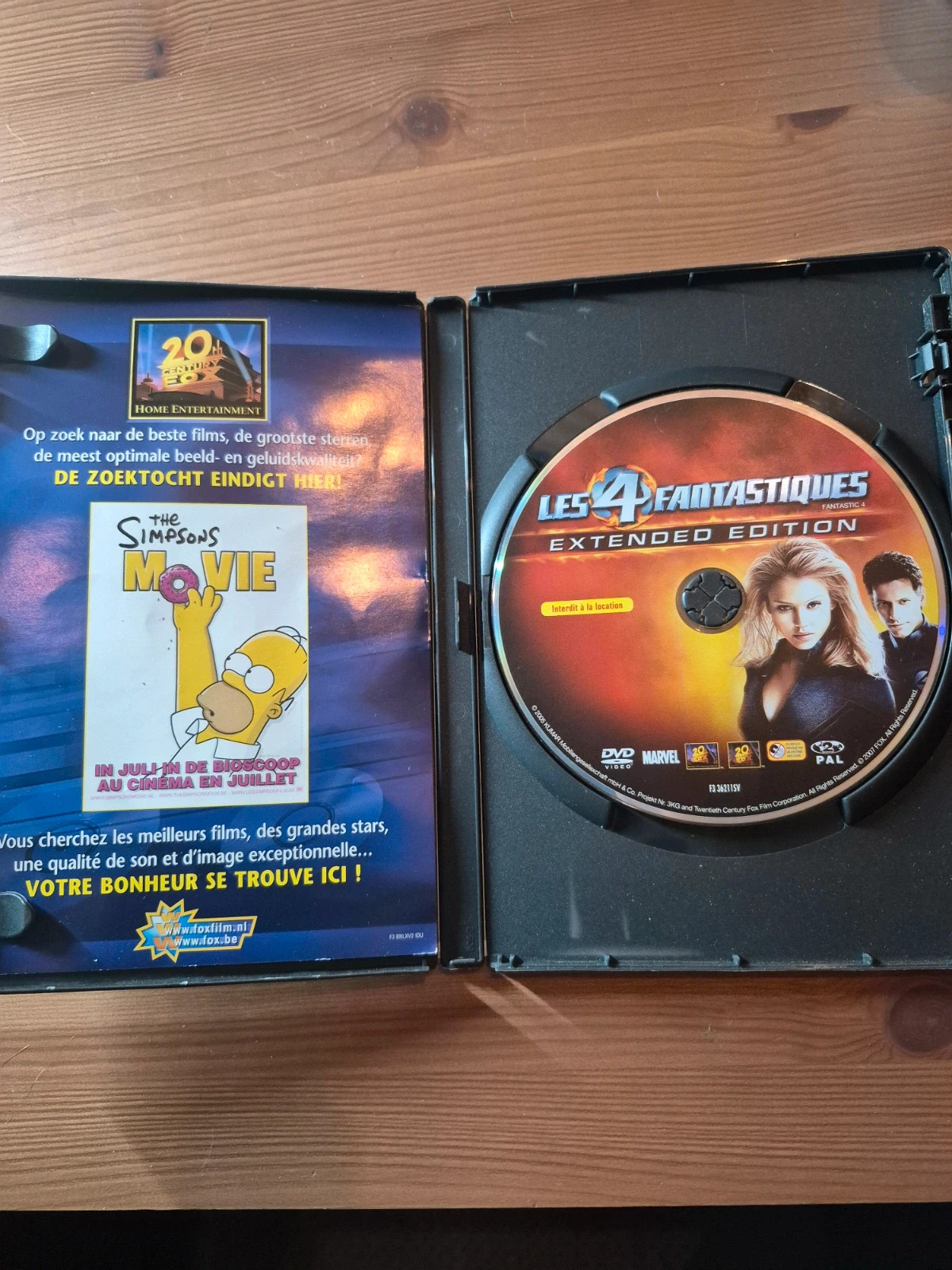 Dvd Les 4 Fantastiques extended édition 5