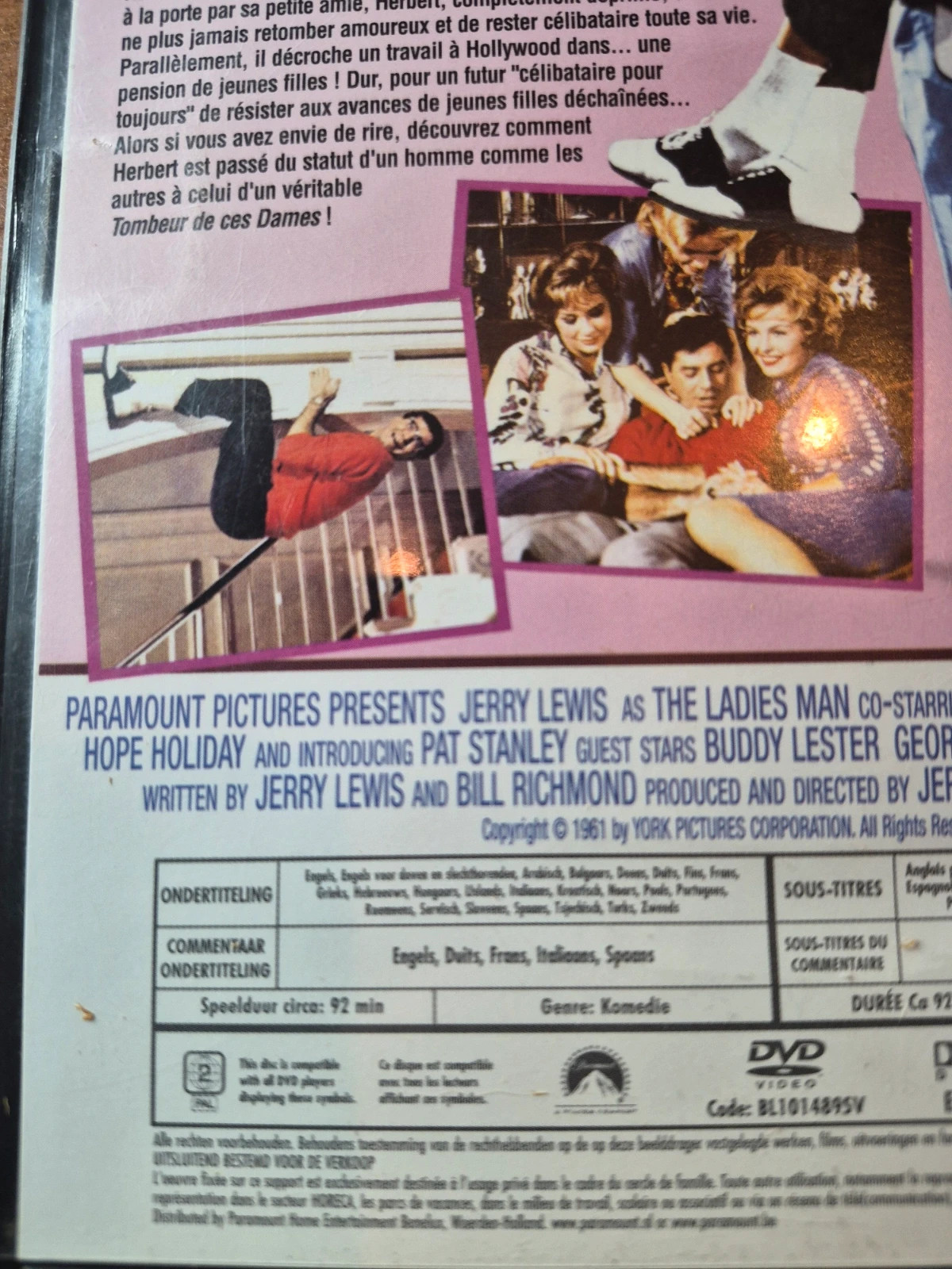 Dvd Jerry Lewis le tombeur de ces dames 3