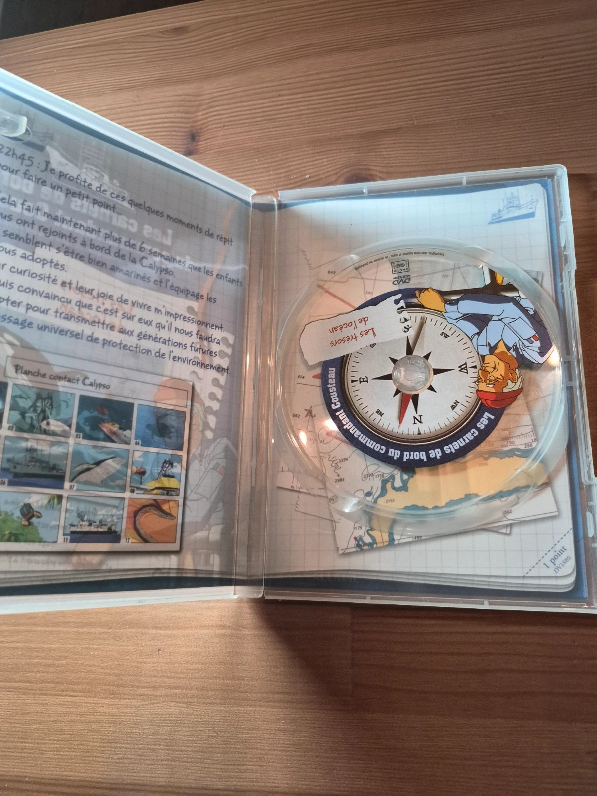 Dvd Les carnet de bord du commandant cousteau 5