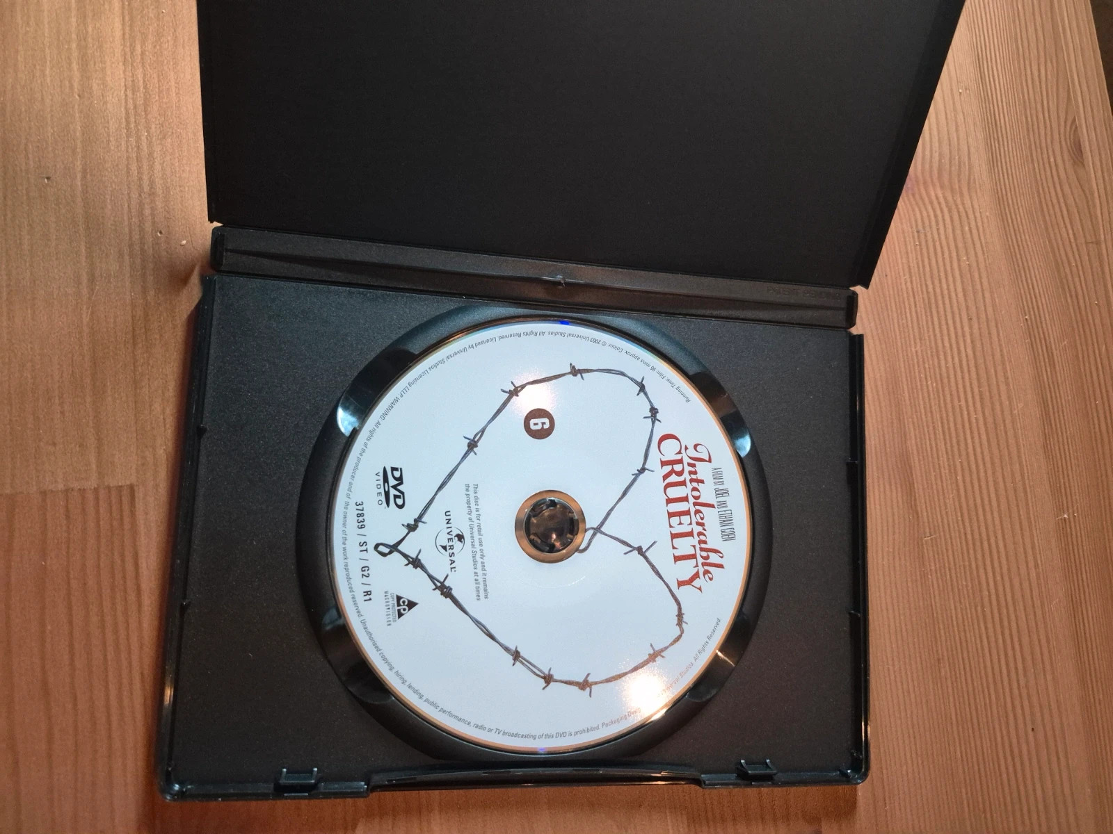 Dvd intolérable cruauté 5
