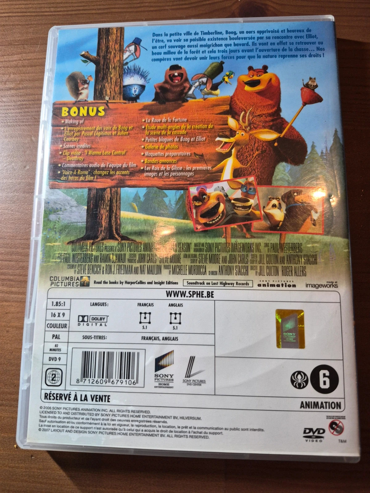 Dvd Les Rebelles de la forêt 2
