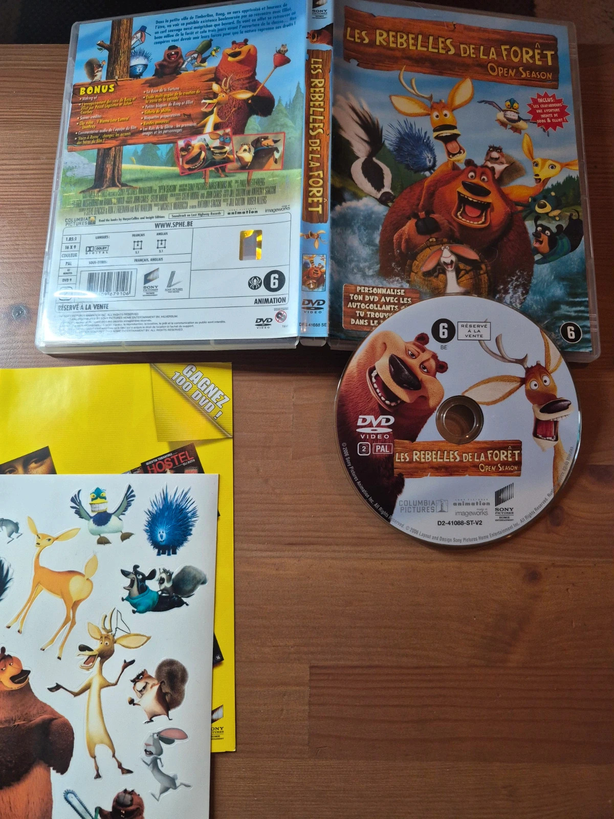 Dvd Les Rebelles de la forêt 5