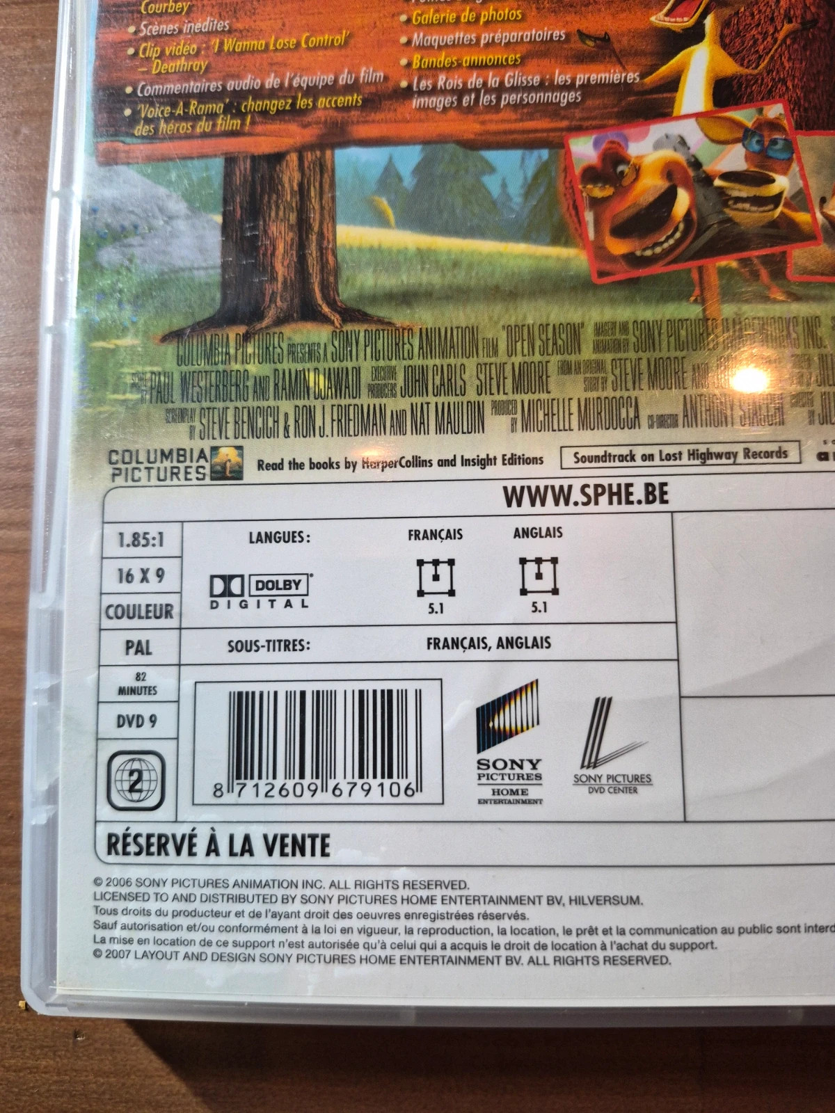 Dvd Les Rebelles de la forêt 3