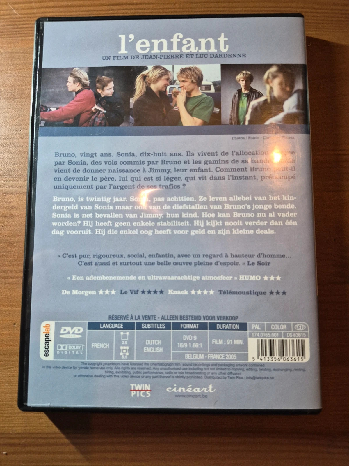 Dvd L'enfant 2