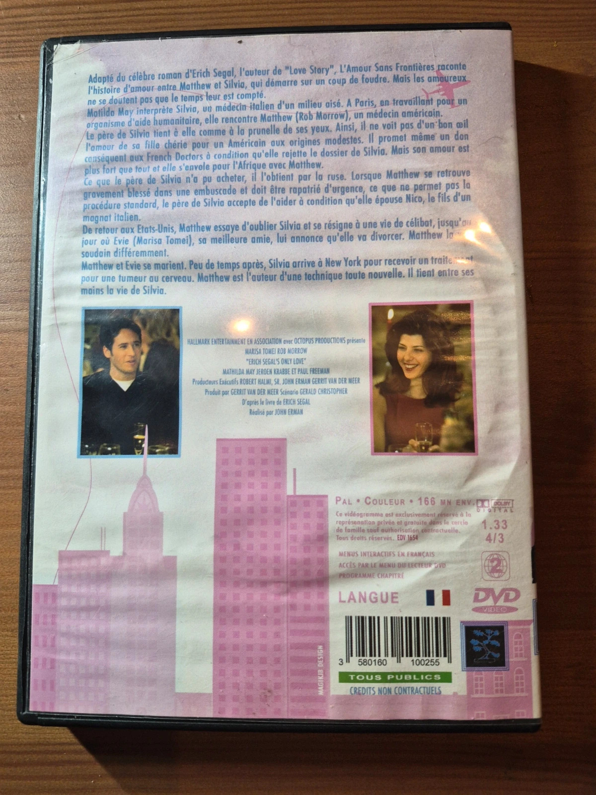Dvd L'Amour sans frontière 2