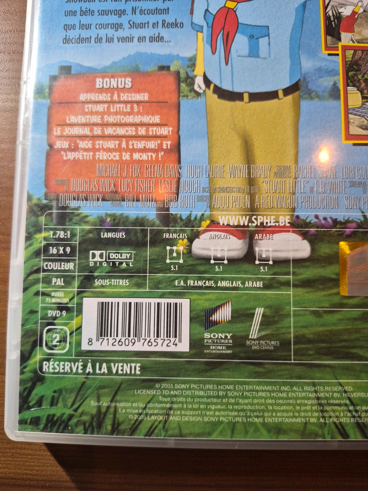Dvd Stuart Little 3 3