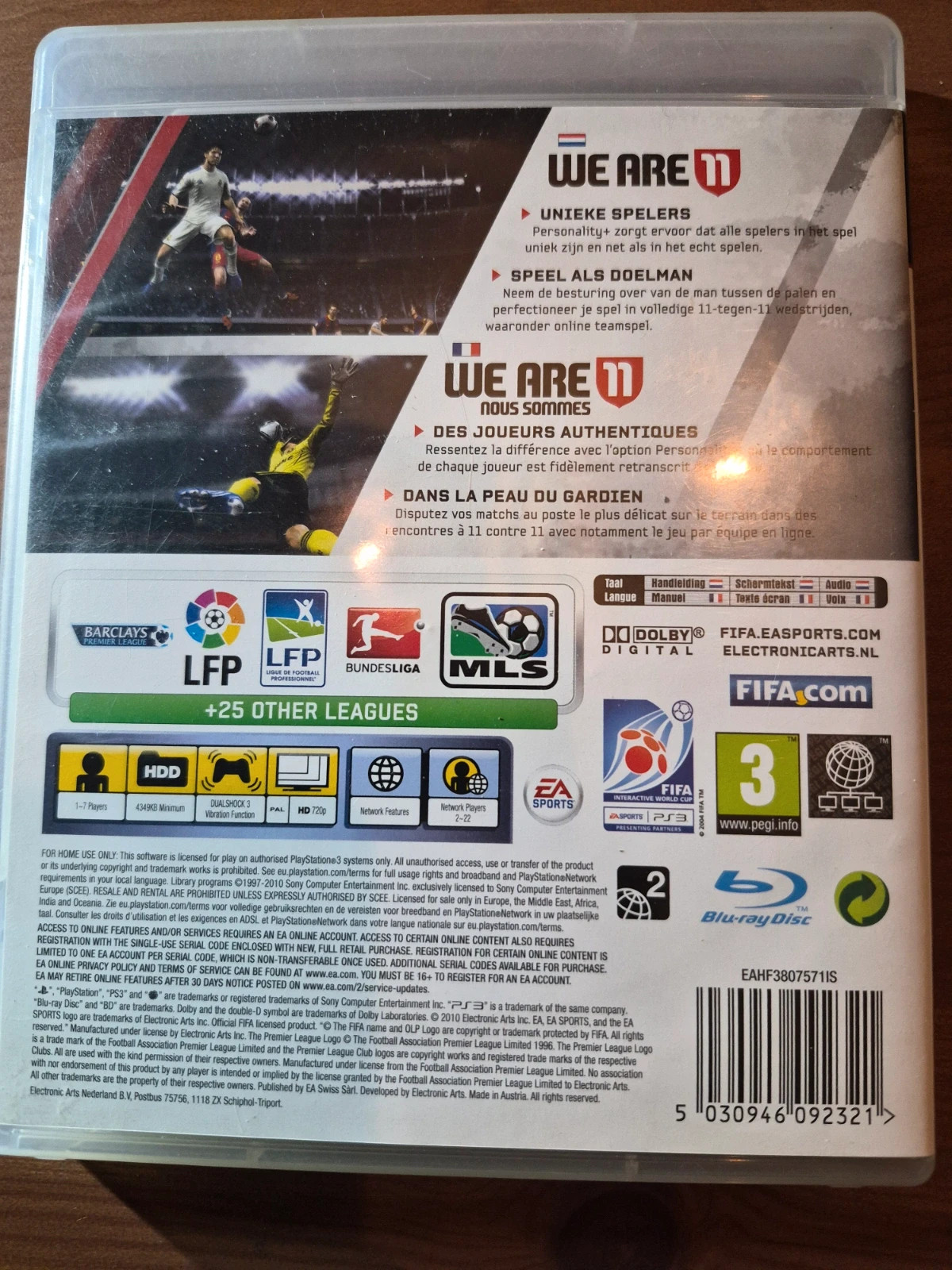 Fifa 11 pour PS3 complet 2