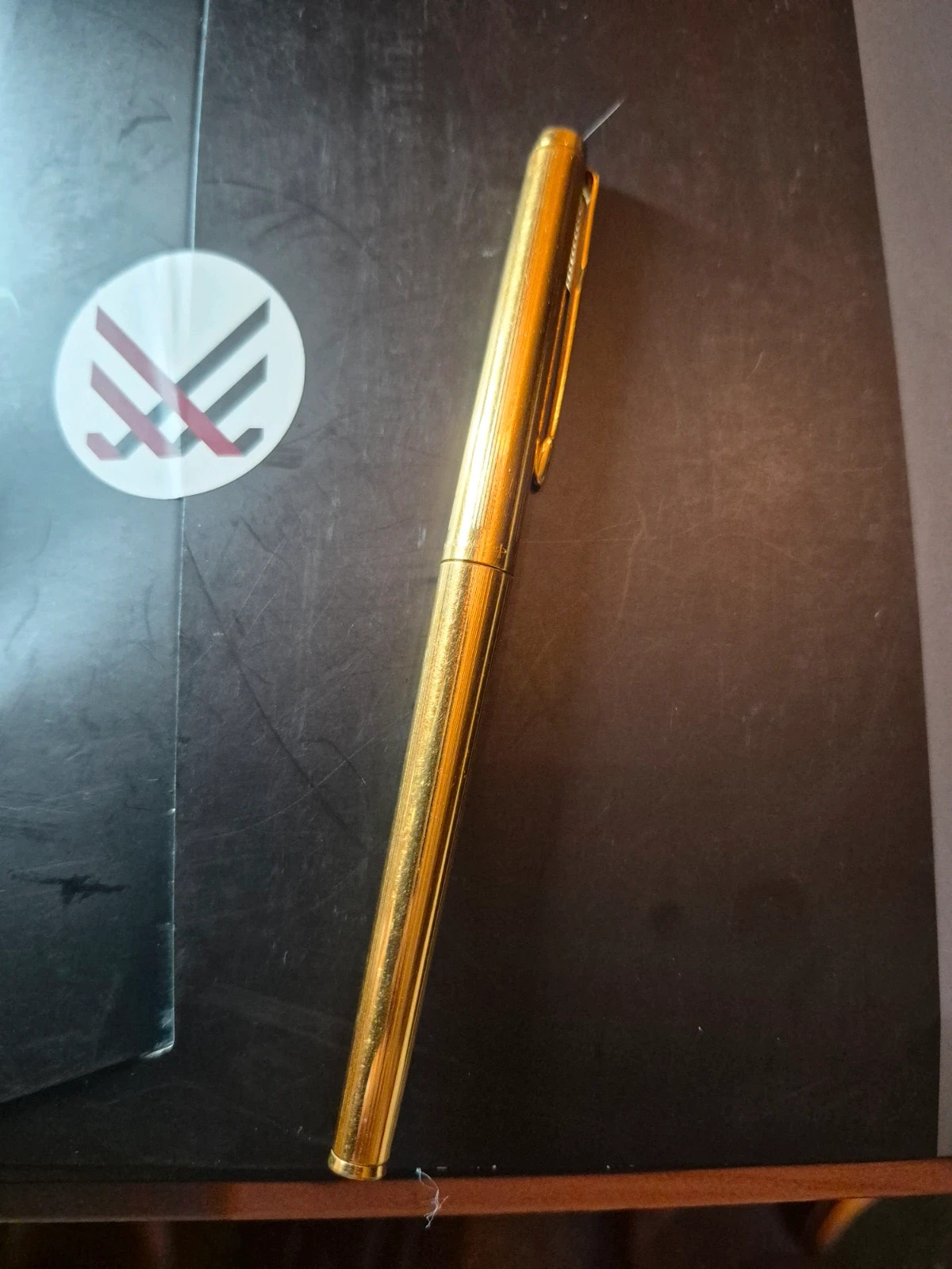 Stylo bille Parker vintage doré – Parker 2