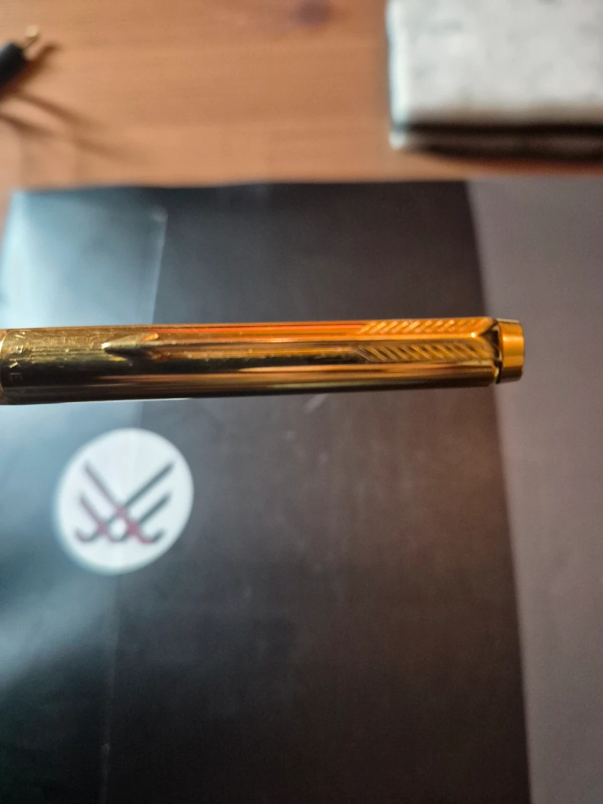Stylo bille Parker vintage doré – Parker 3