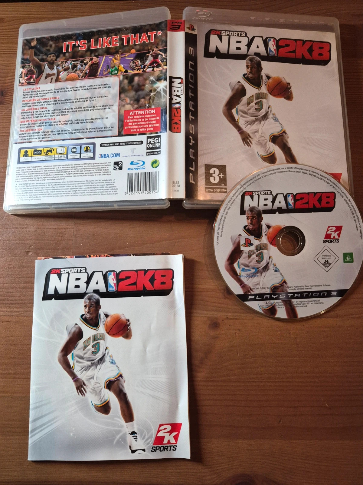 Jeu Nba 2k8 pour PS3 5