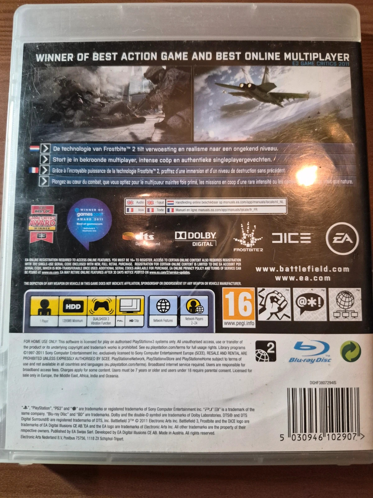 Jeu Battlefield 3 pour PS3 2