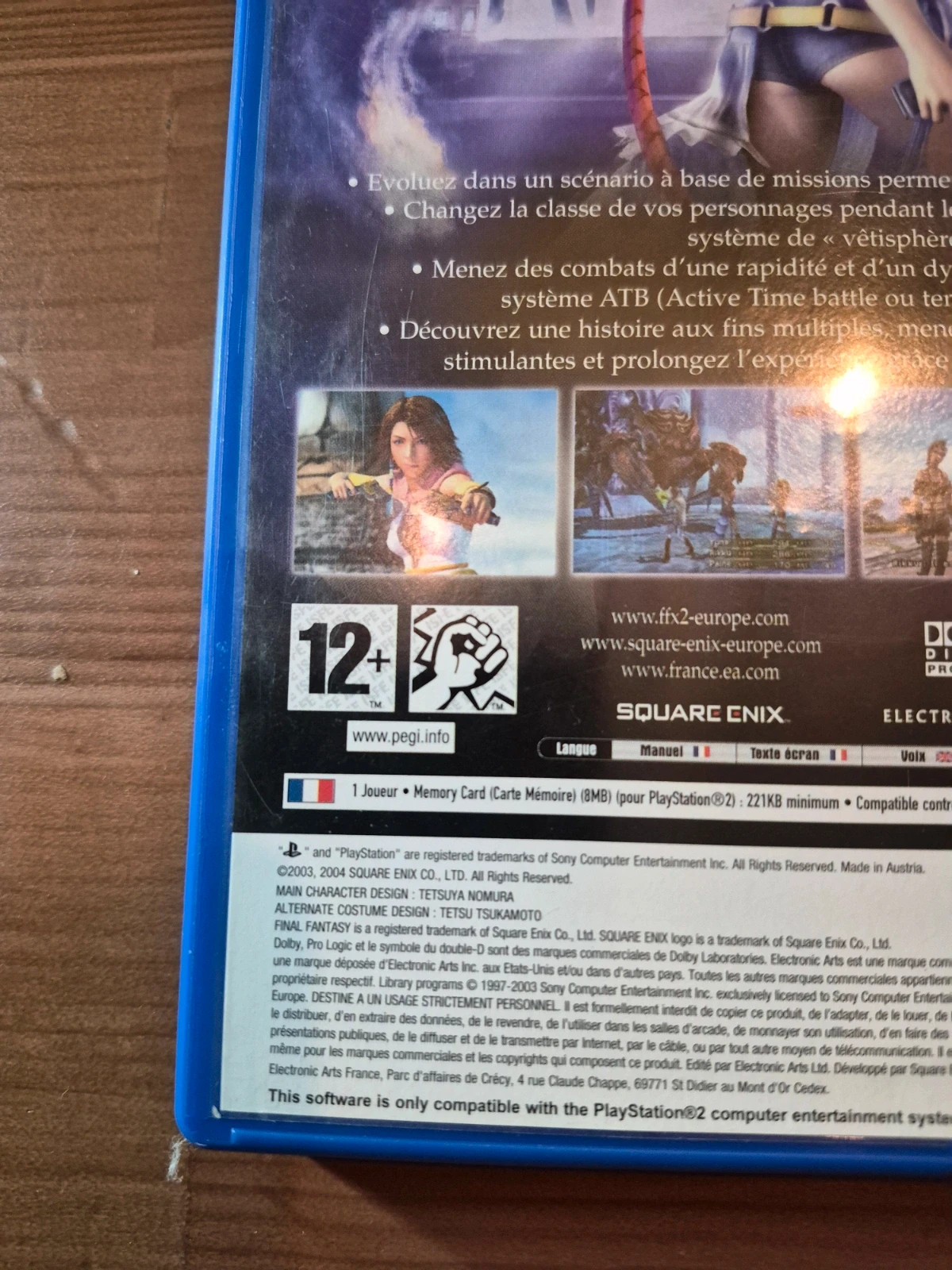 Jeu Final Fantasy X-2 pour PS2 complet 3
