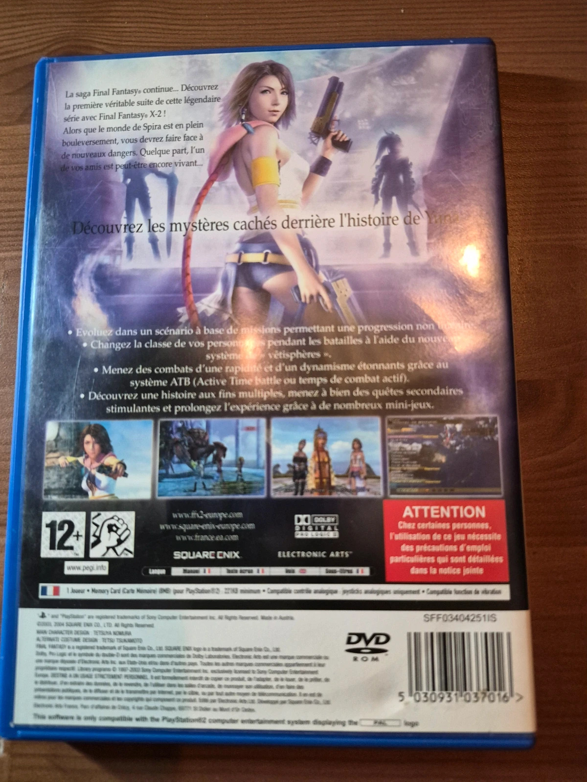 Jeu Final Fantasy X-2 pour PS2 complet 2
