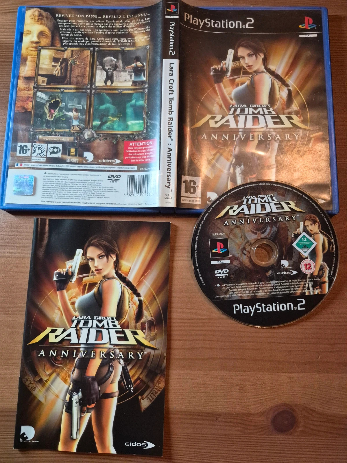 Jeu Tomb Raider anniversary pour PS2 5