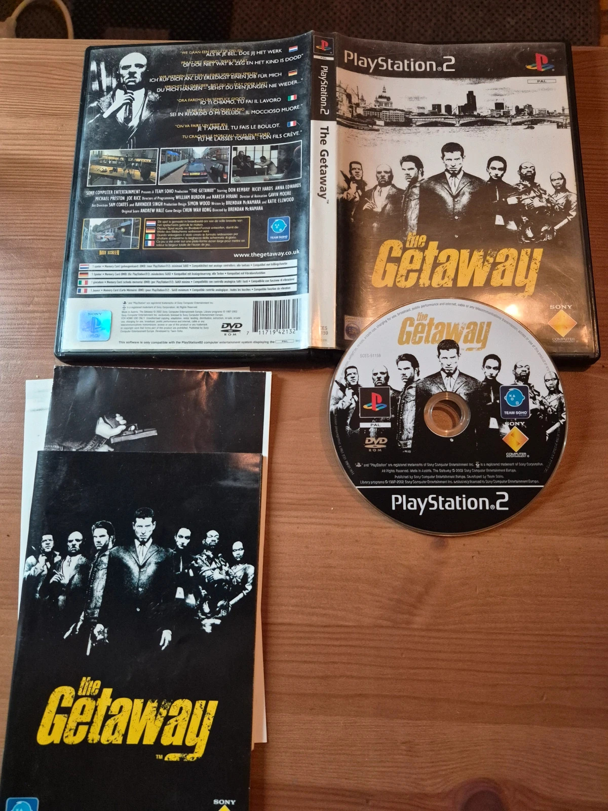 Jeu The Getaway pour PS2 complet 5