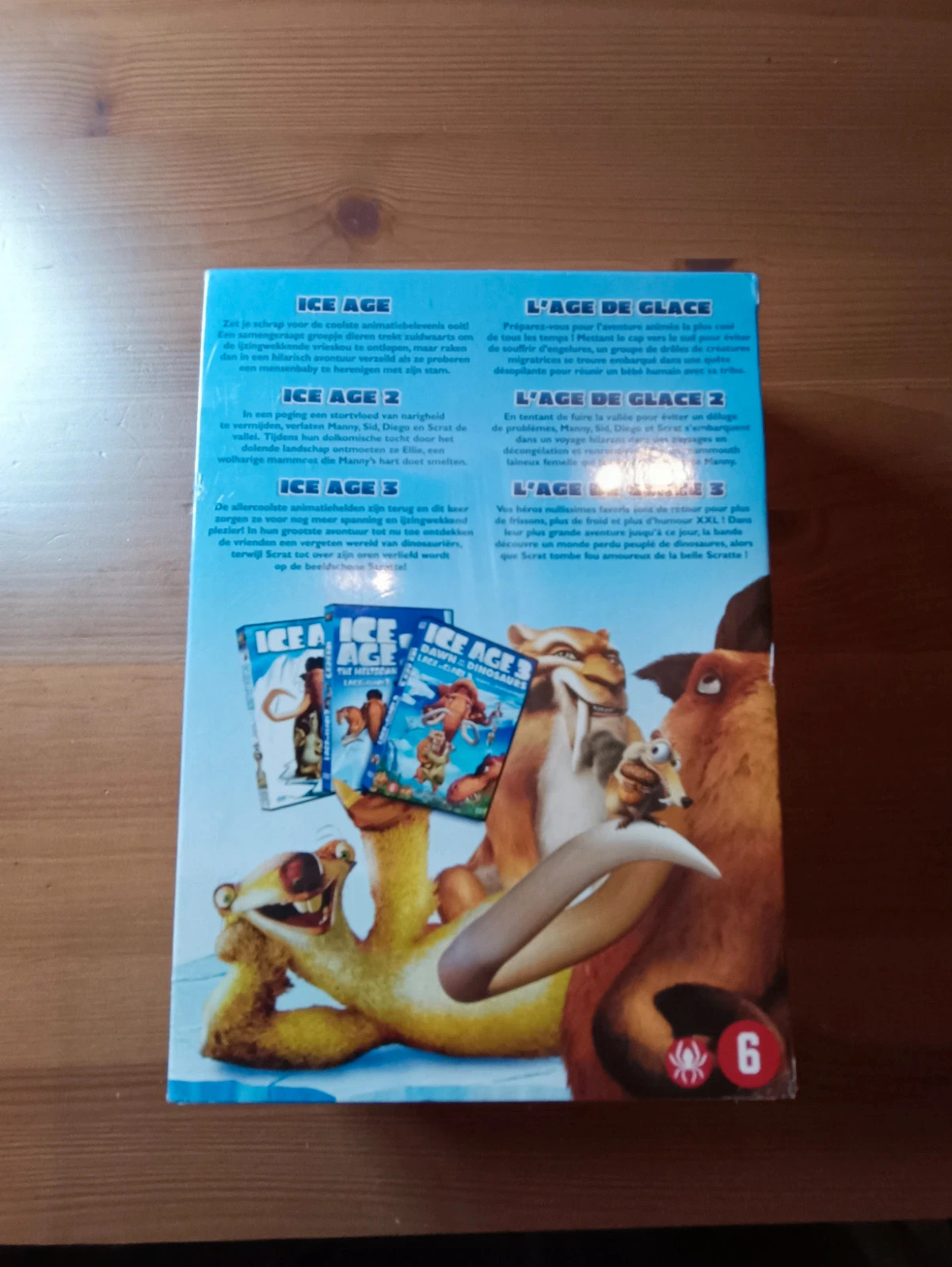 Coffret dvd trilogie L'age de glace sous blister 2
