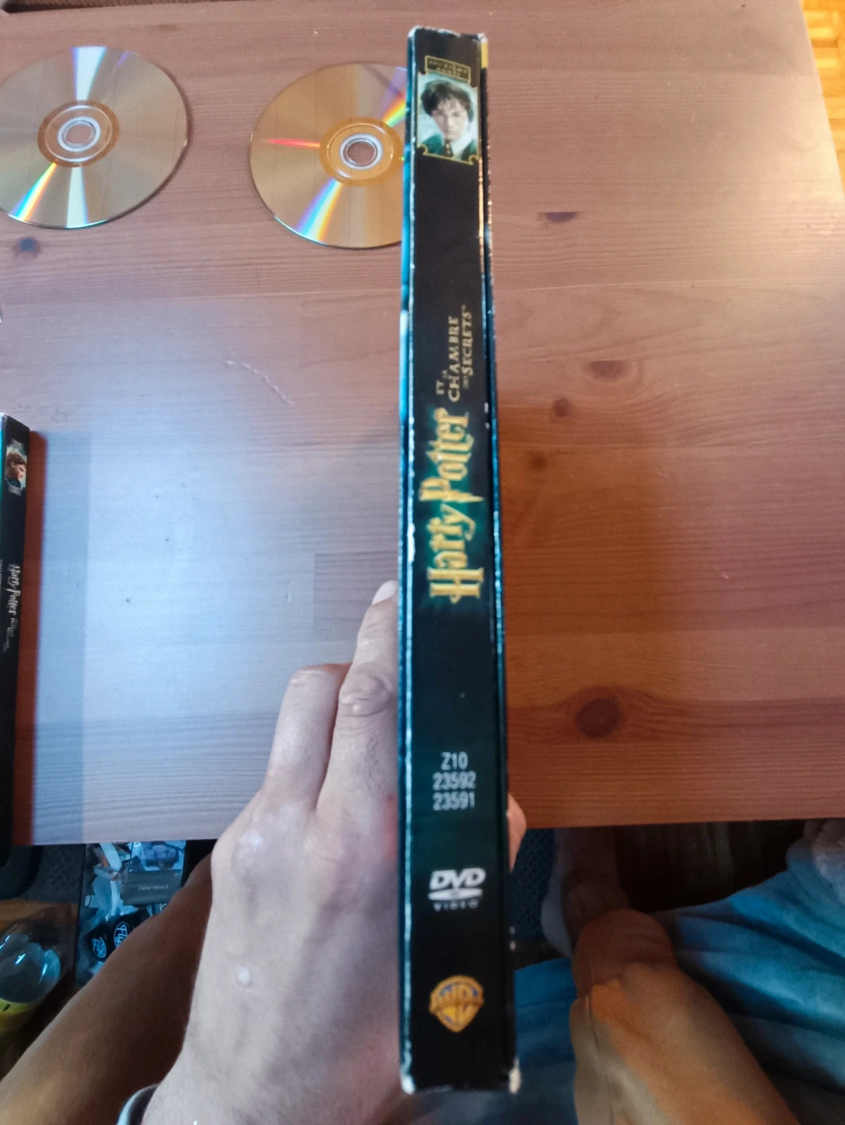 Coffret dvd Harry Potter et la chambre des secrets 3