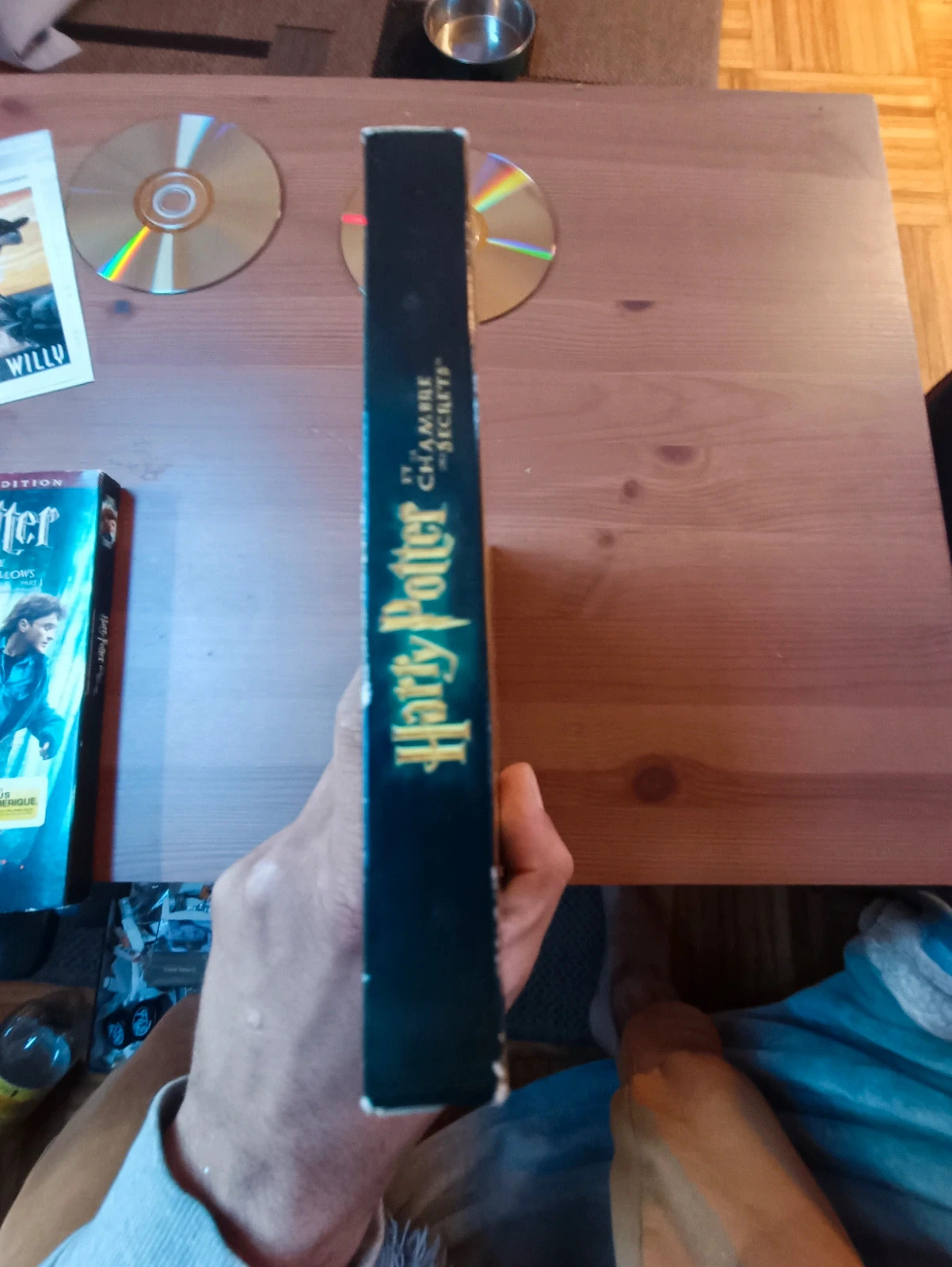 Coffret dvd Harry Potter et la chambre des secrets 4