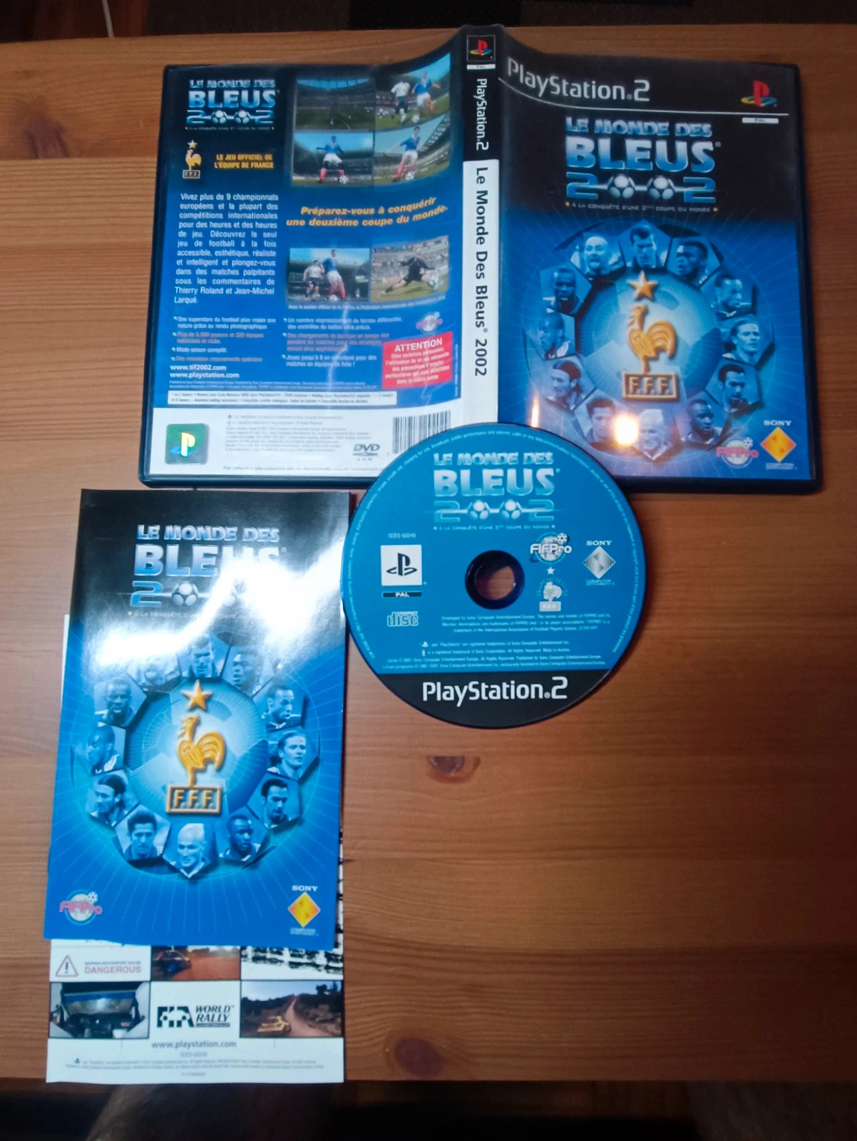 Jeu le monde des bleus pour PS2 complet 3