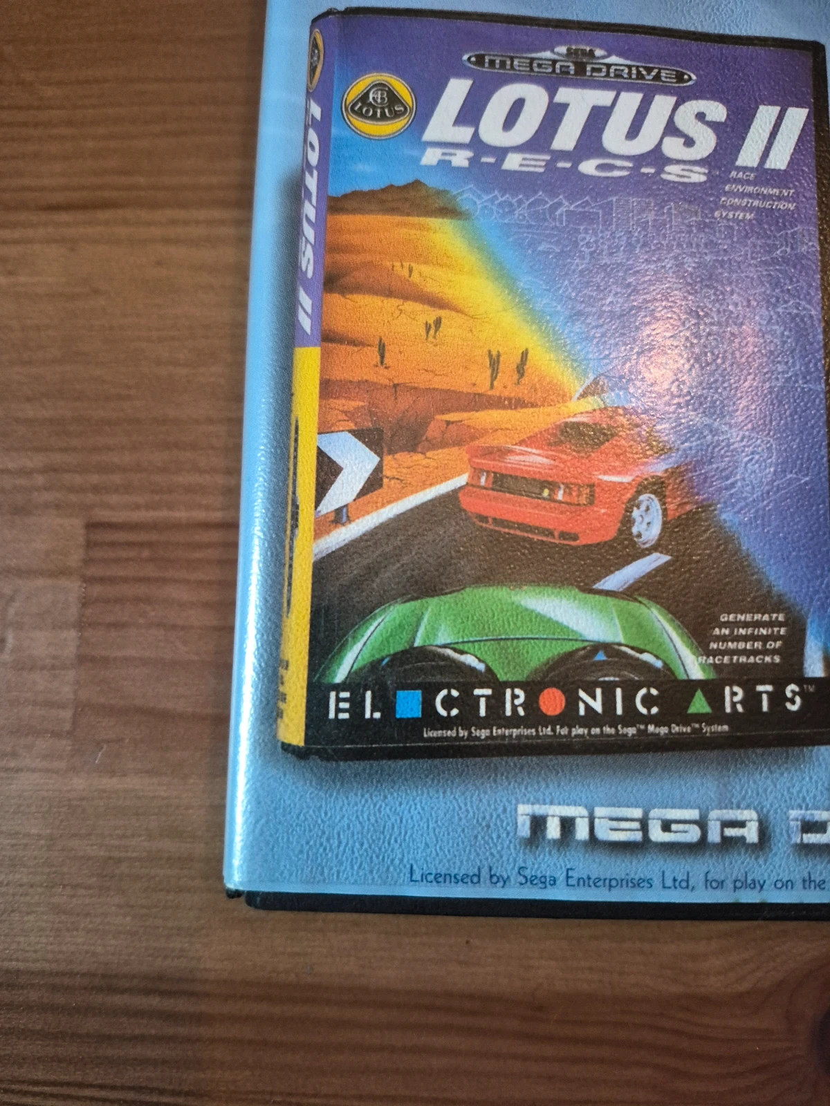 Jeu Lotus 2 r-e-c-s pour Megadrive complet 5