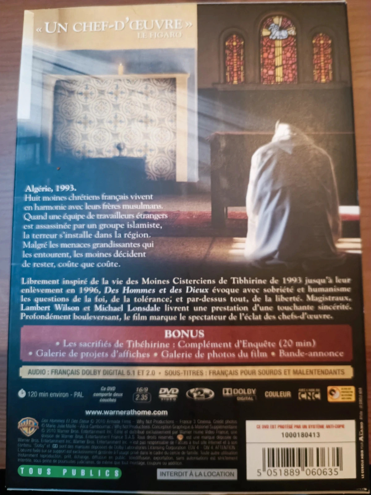 Dvd Des Hommes et des dieux 2