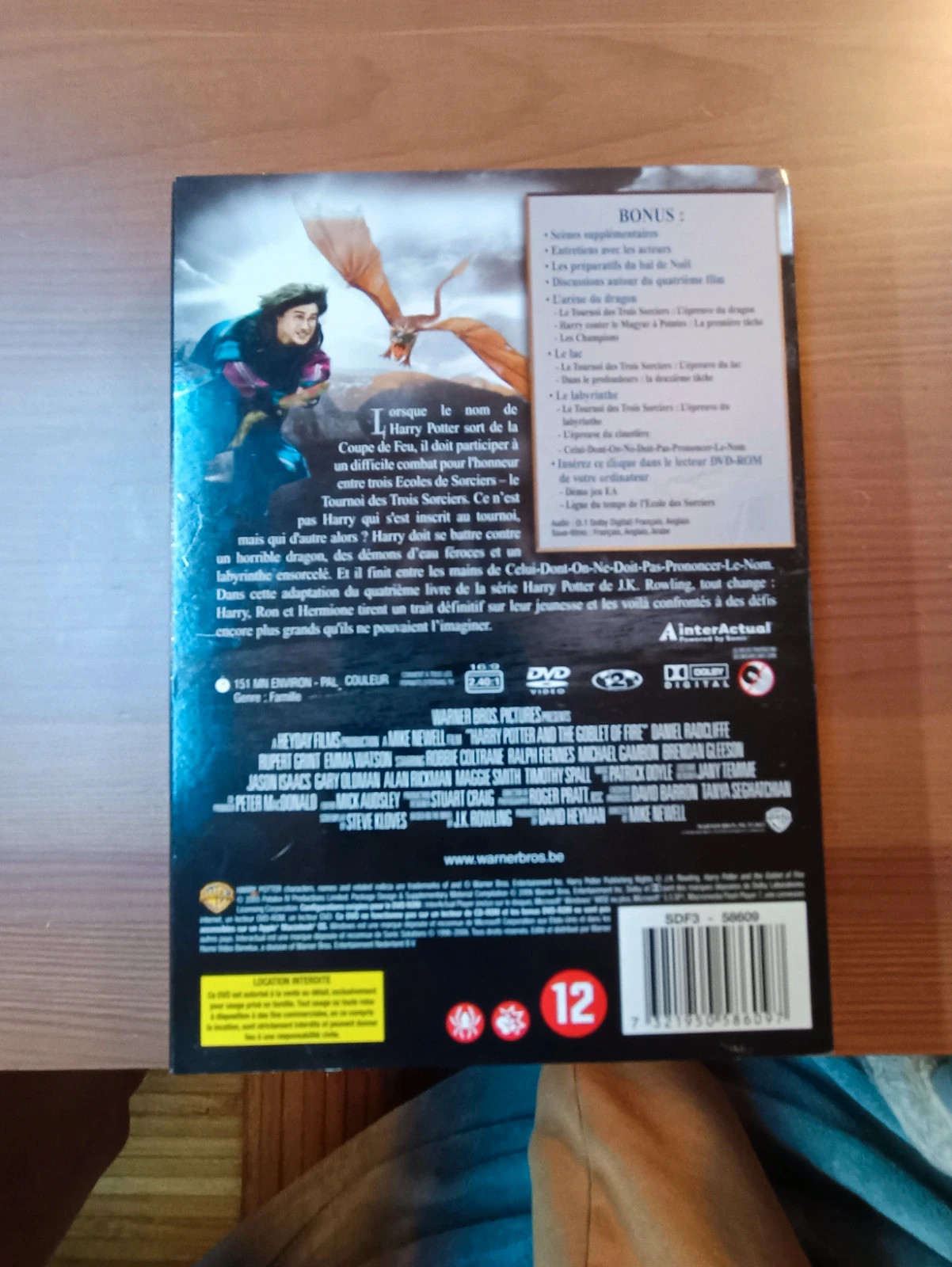 Dvd Harry Potter et la coupe du feu edition speciale 2
