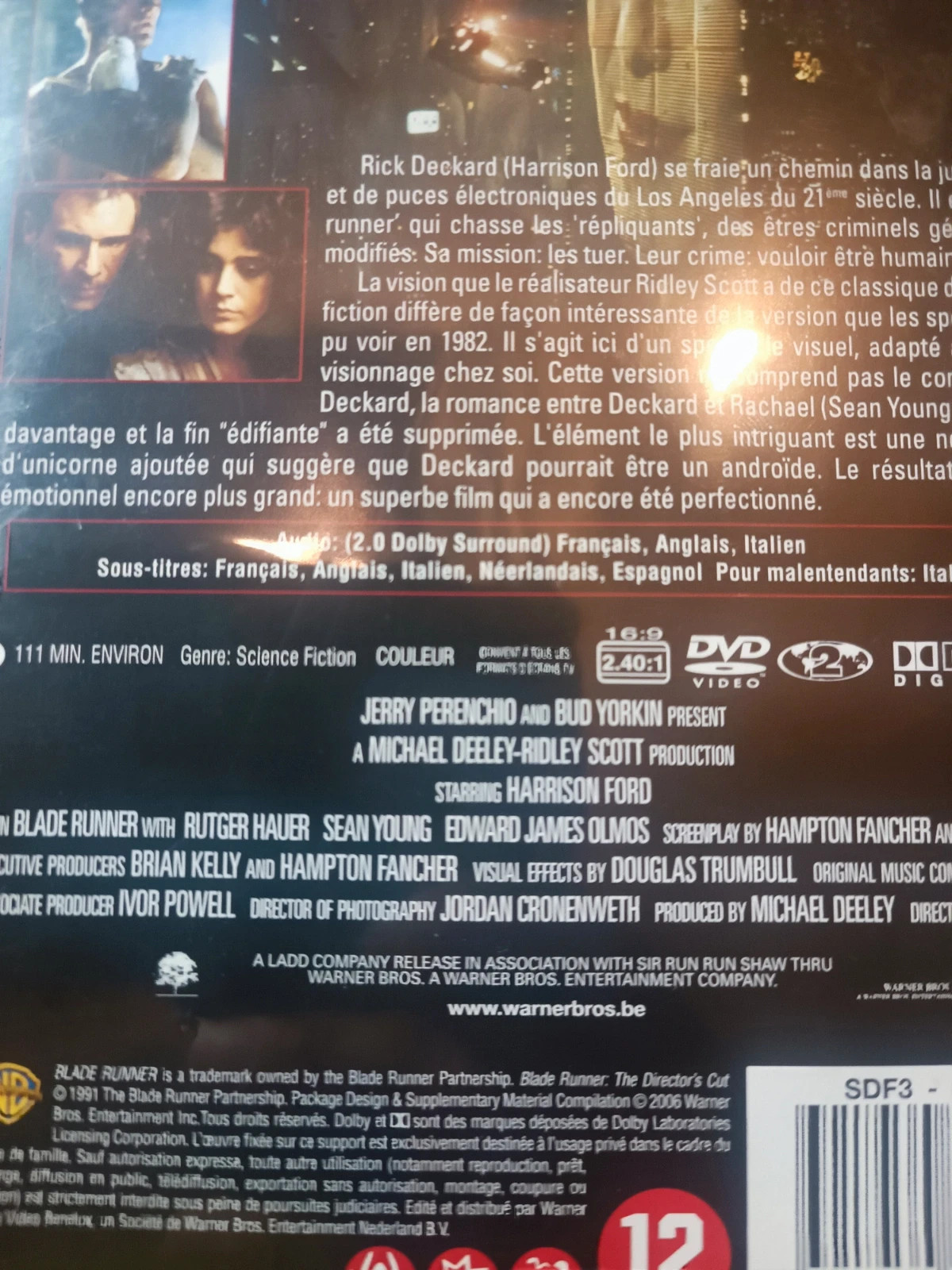 Dvd Blade Runner 3