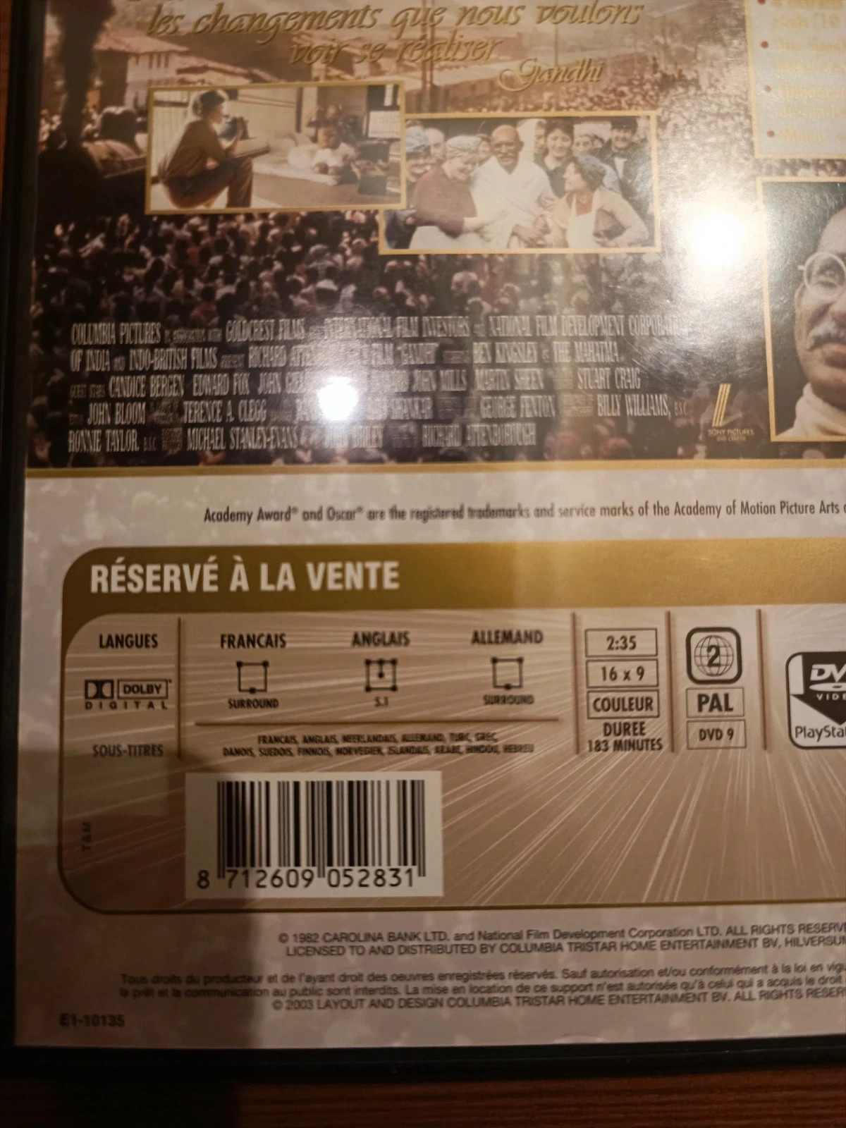 Dvd Gandhi 3