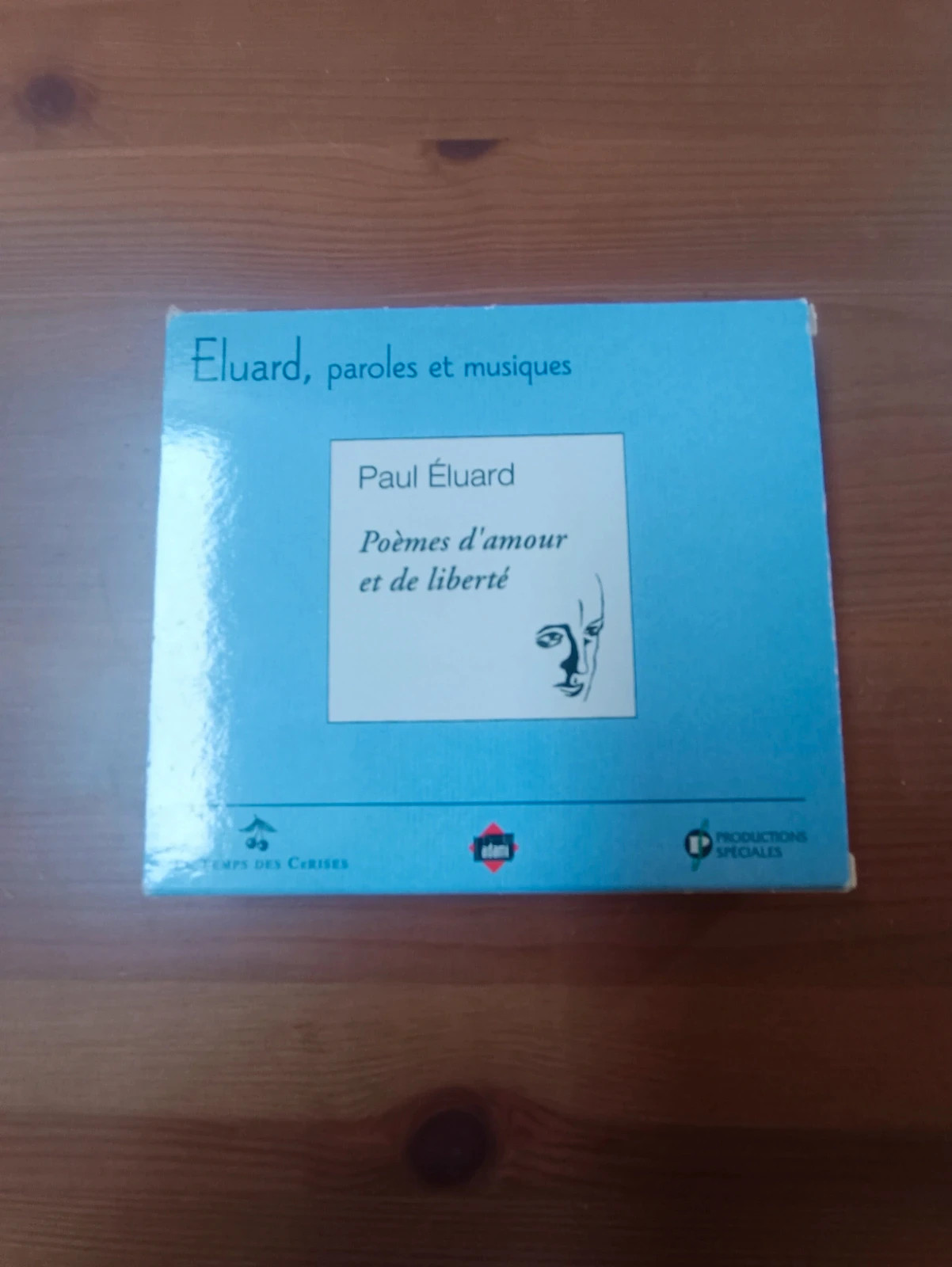 Coffret Cd audio+recueil de poèmes Eluard paroles et musique 3