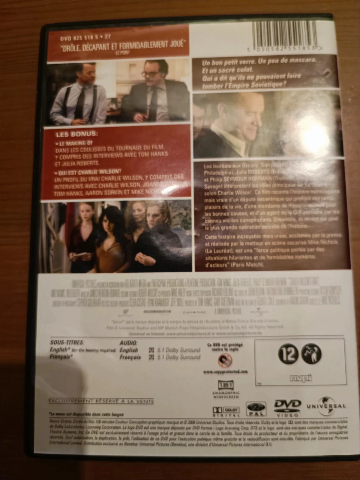 Dvd La Guerre Selon Chaerlie Wilson 2