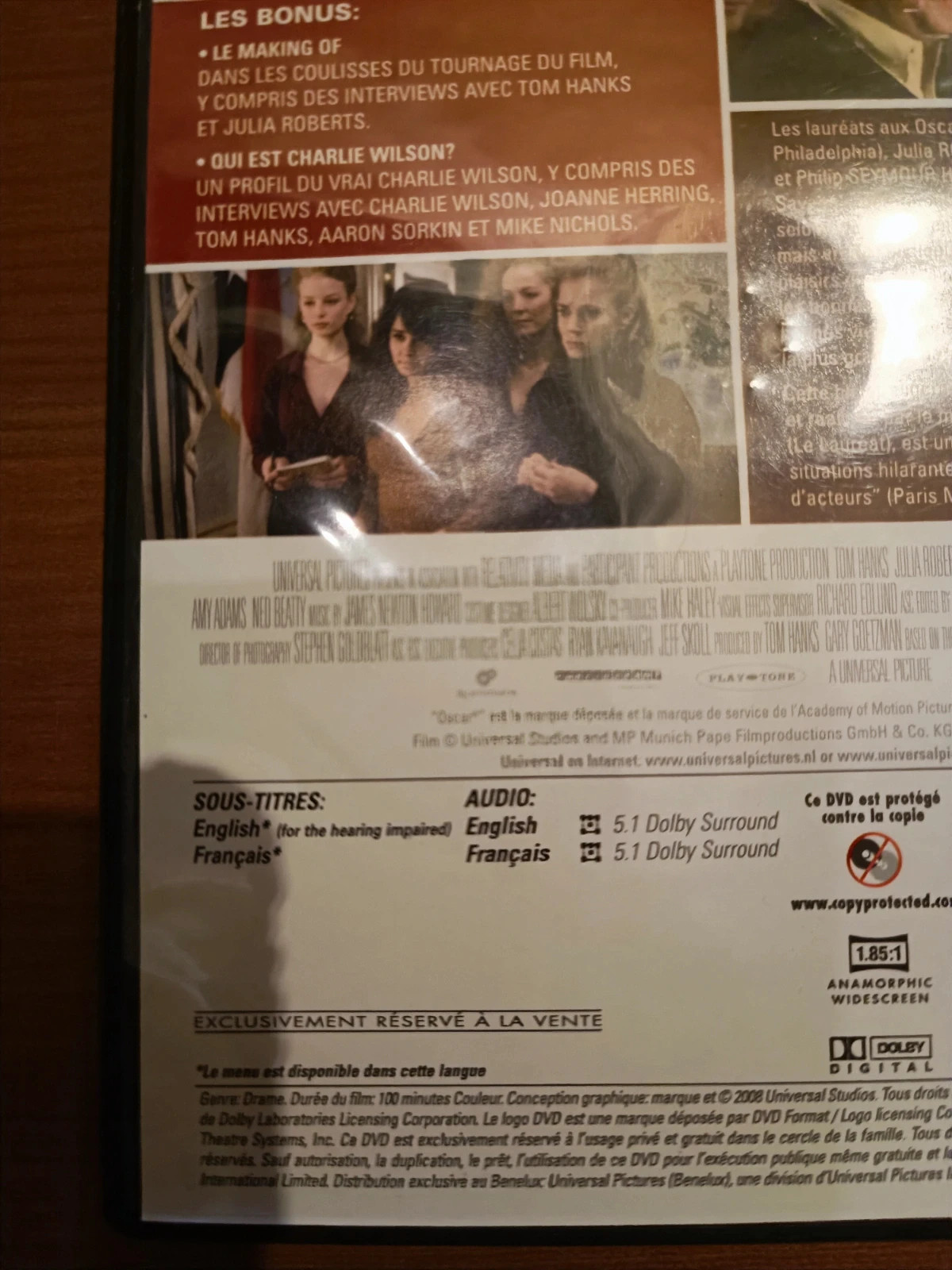 Dvd La Guerre Selon Chaerlie Wilson 3