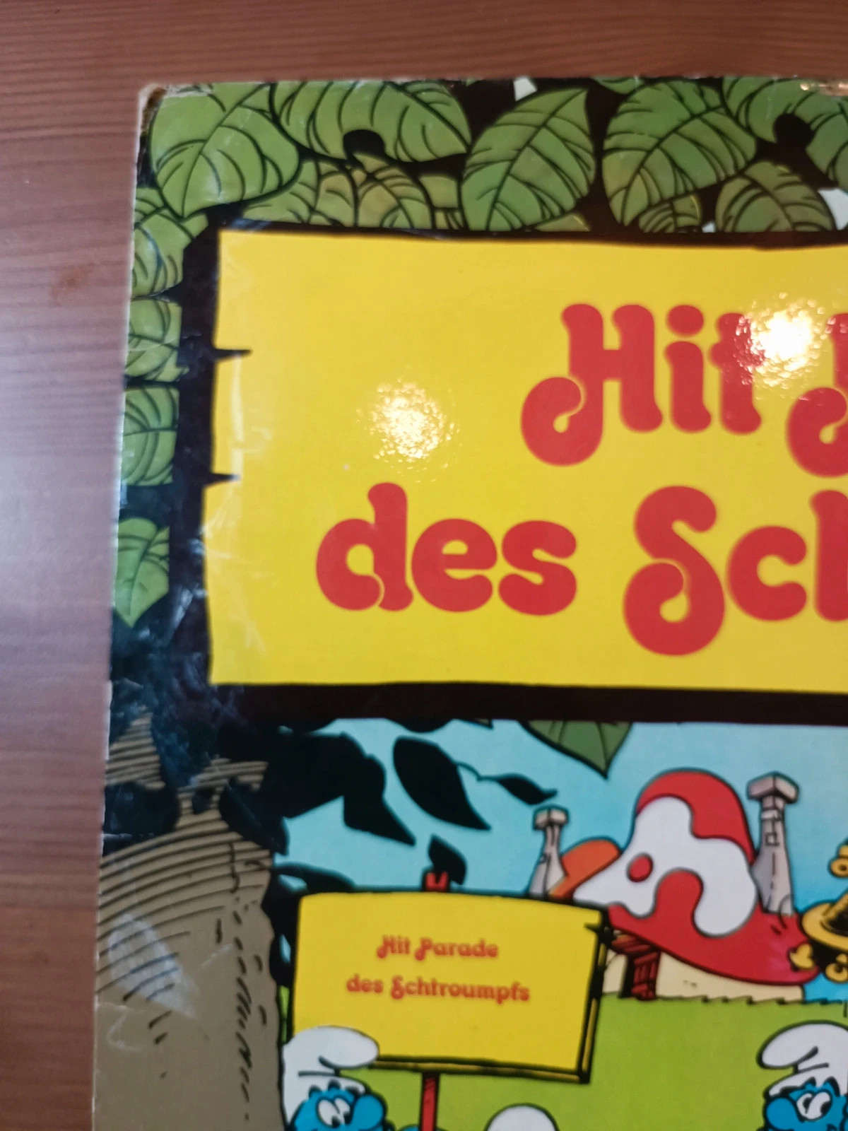 Vinyle le hit parade des Schtroumpfs 2