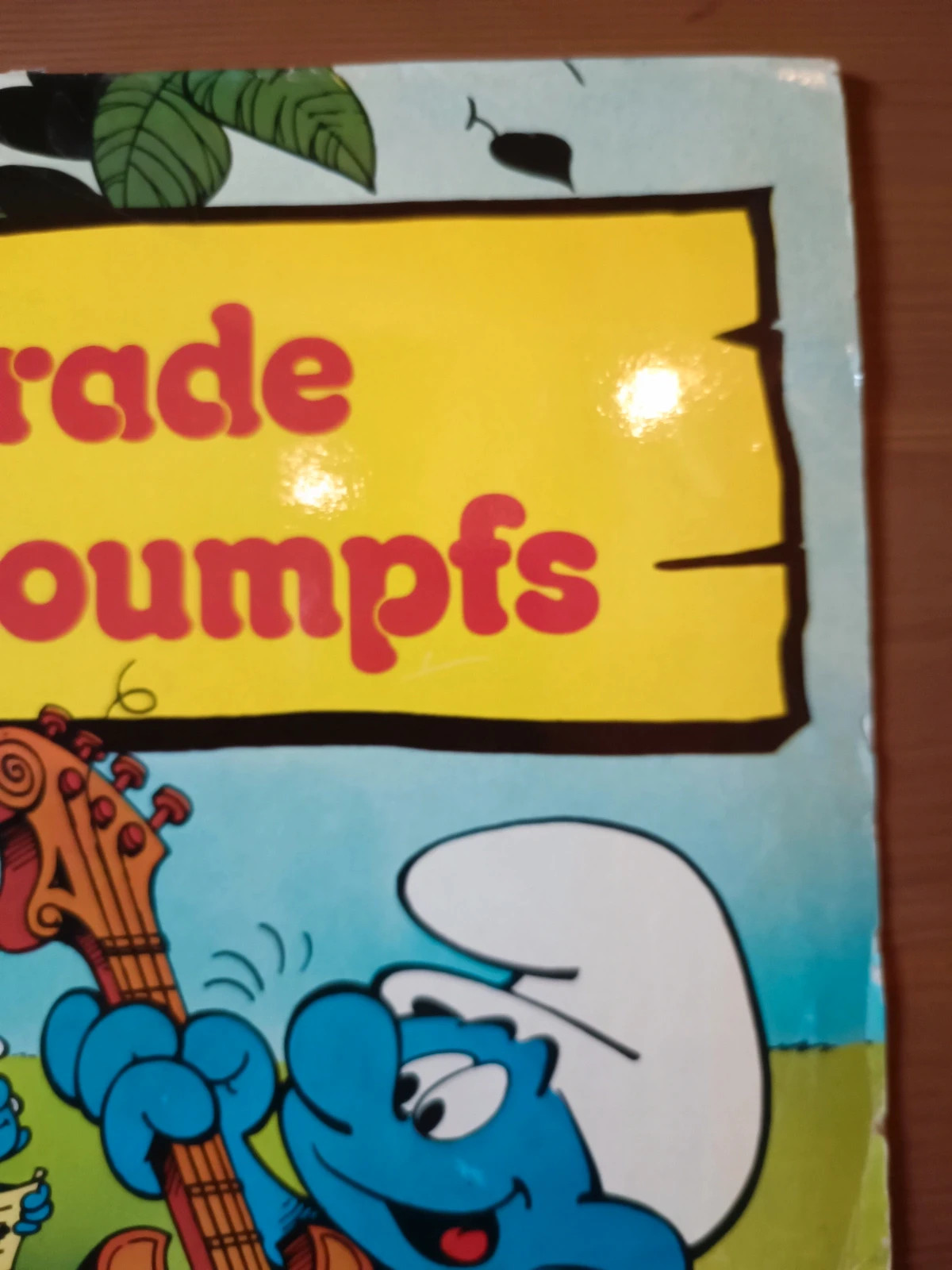 Vinyle le hit parade des Schtroumpfs 4