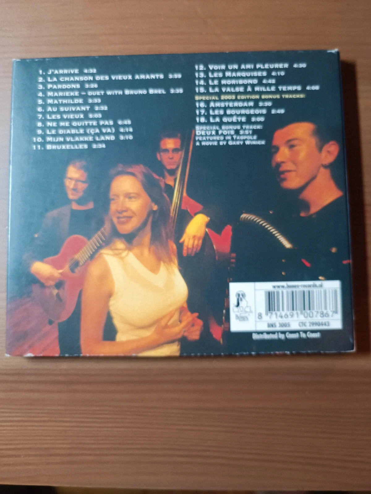 Mich en scène songs of jacques brel 2