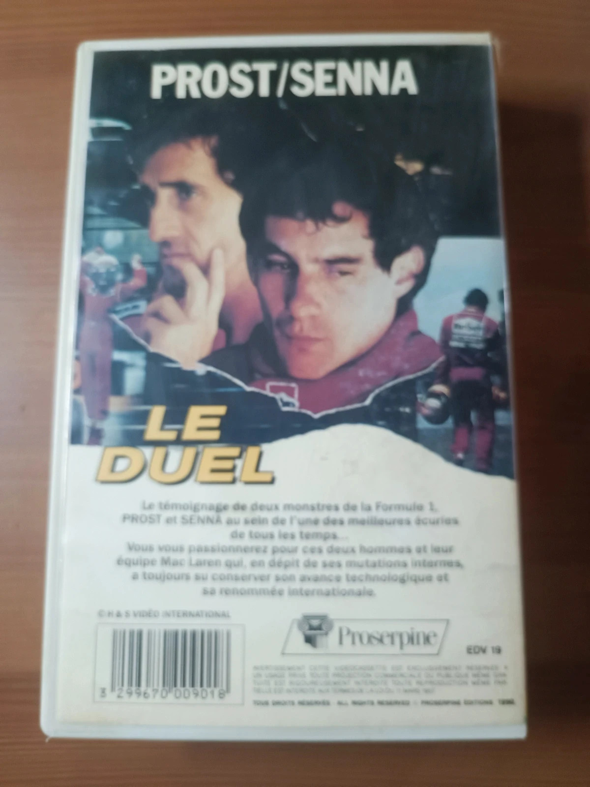 Vhs Prost/Senna Le Duel 2